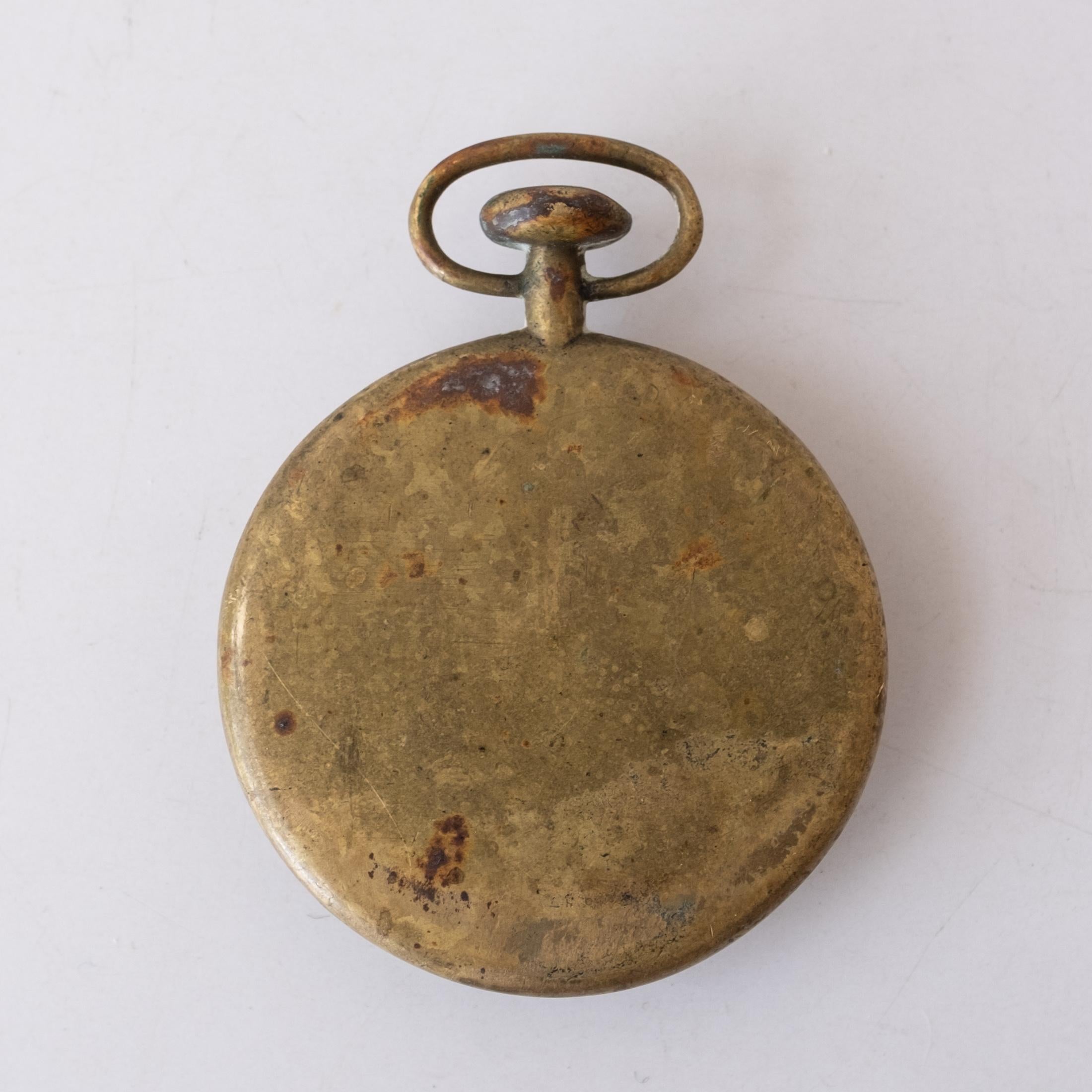 Mid-20th Century Carl Auböck Solid Bronze Pocket Watch Bottle Opener Paperweight For Sale