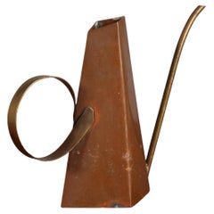 Retro Carl Auböck style Watering Can in Copper and Brass