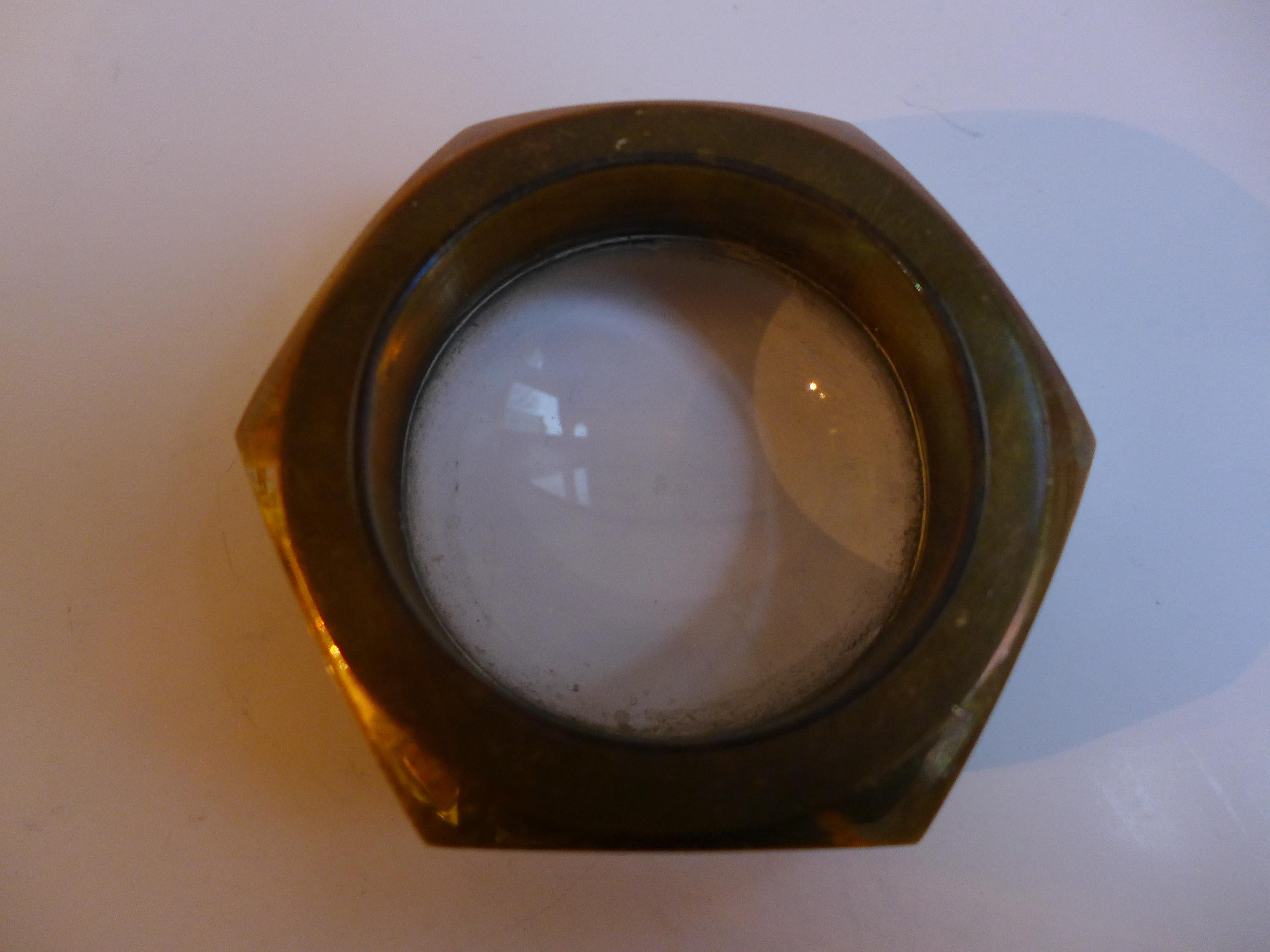 Carl Aubock Table Magnifier 1950 Austria (Österreichisch) im Angebot