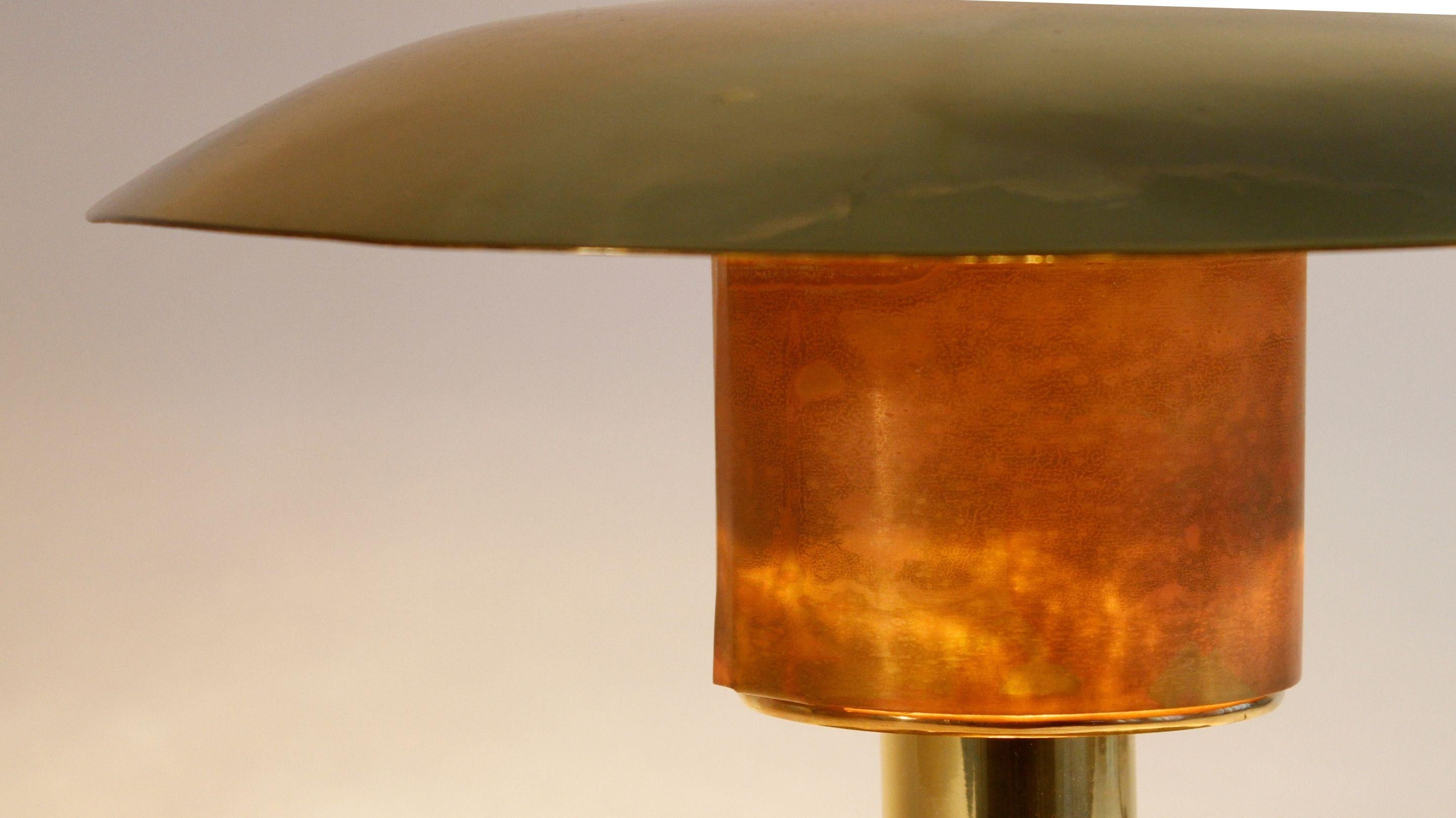 Hand-Crafted Carl Auböck V L136M ‘Horizont’ Lamp For Sale