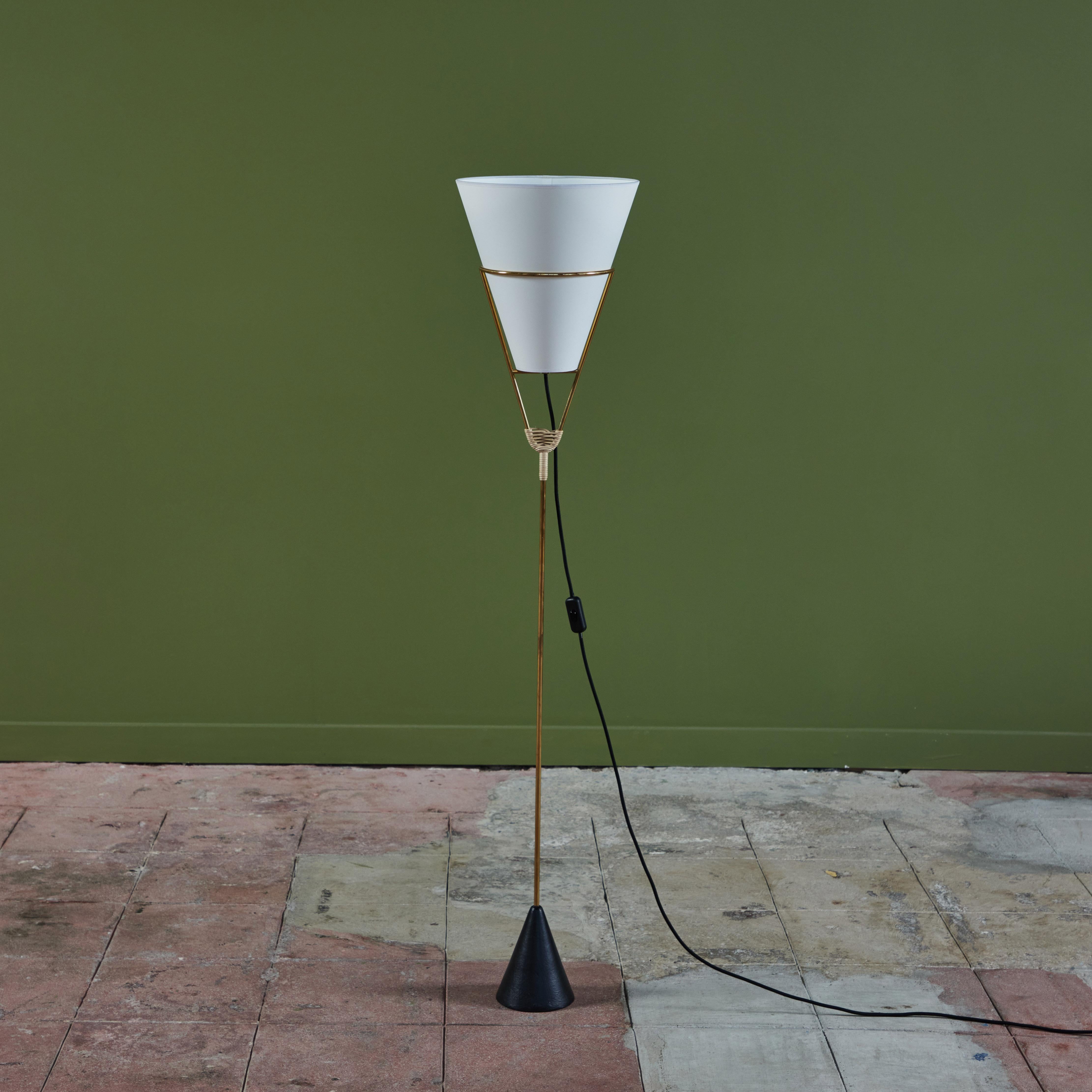 Mid-Century Modern Carl Auböck Vice Versa Floor Lamp