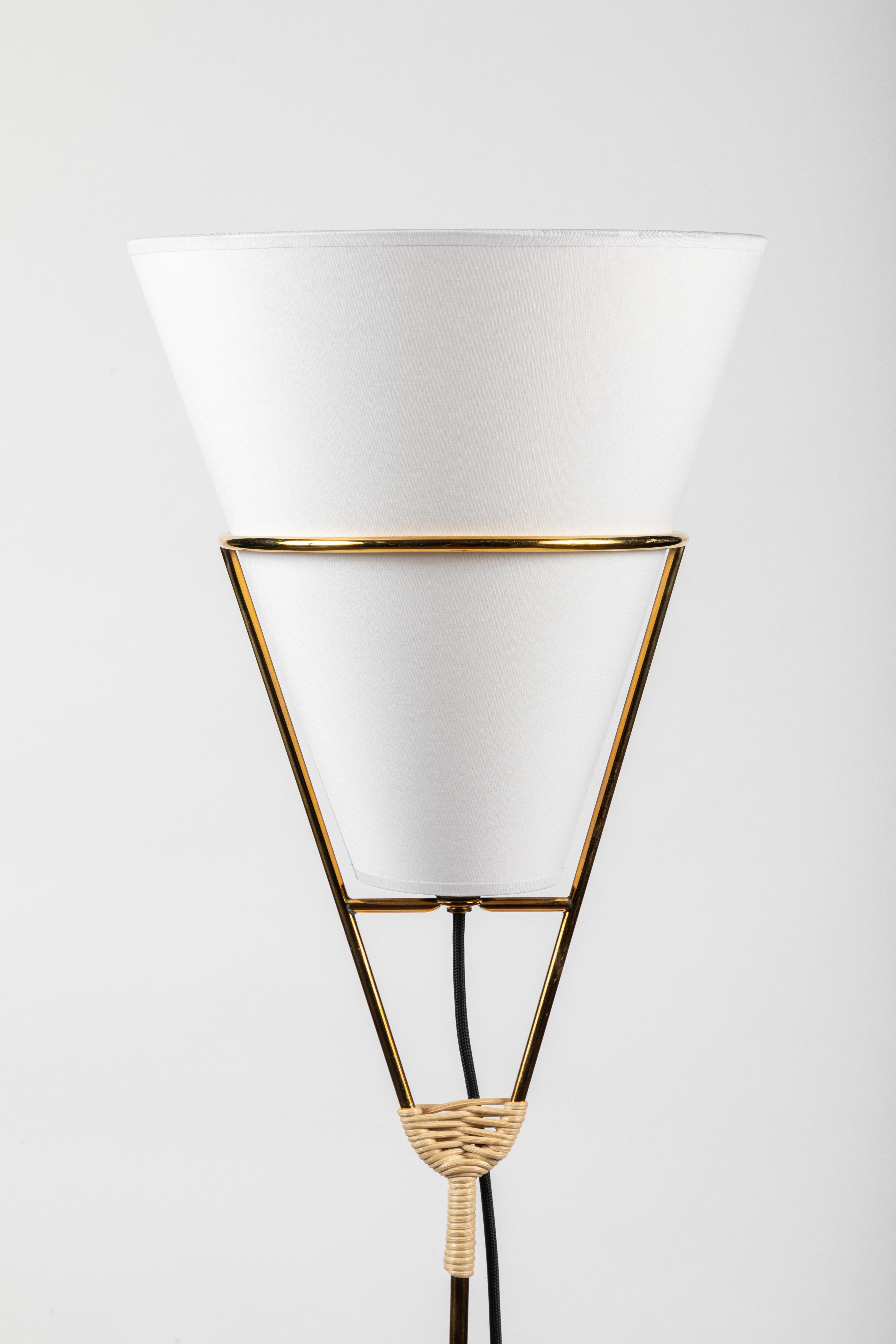 Mid-Century Modern Carl Auböck Vice Versa Floor Lamp For Sale