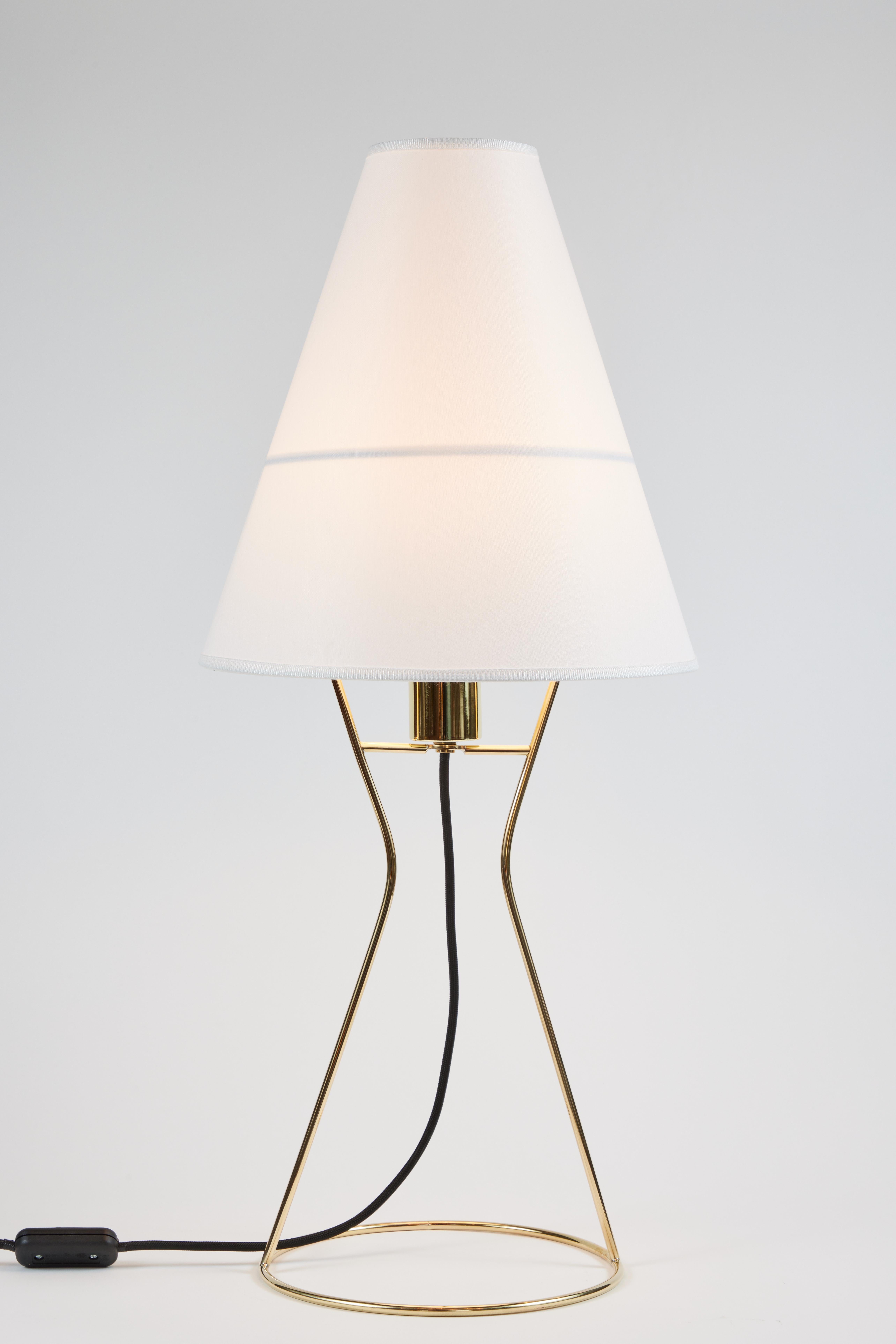 Brass Carl Auböck Vice Versa Table Lamp For Sale