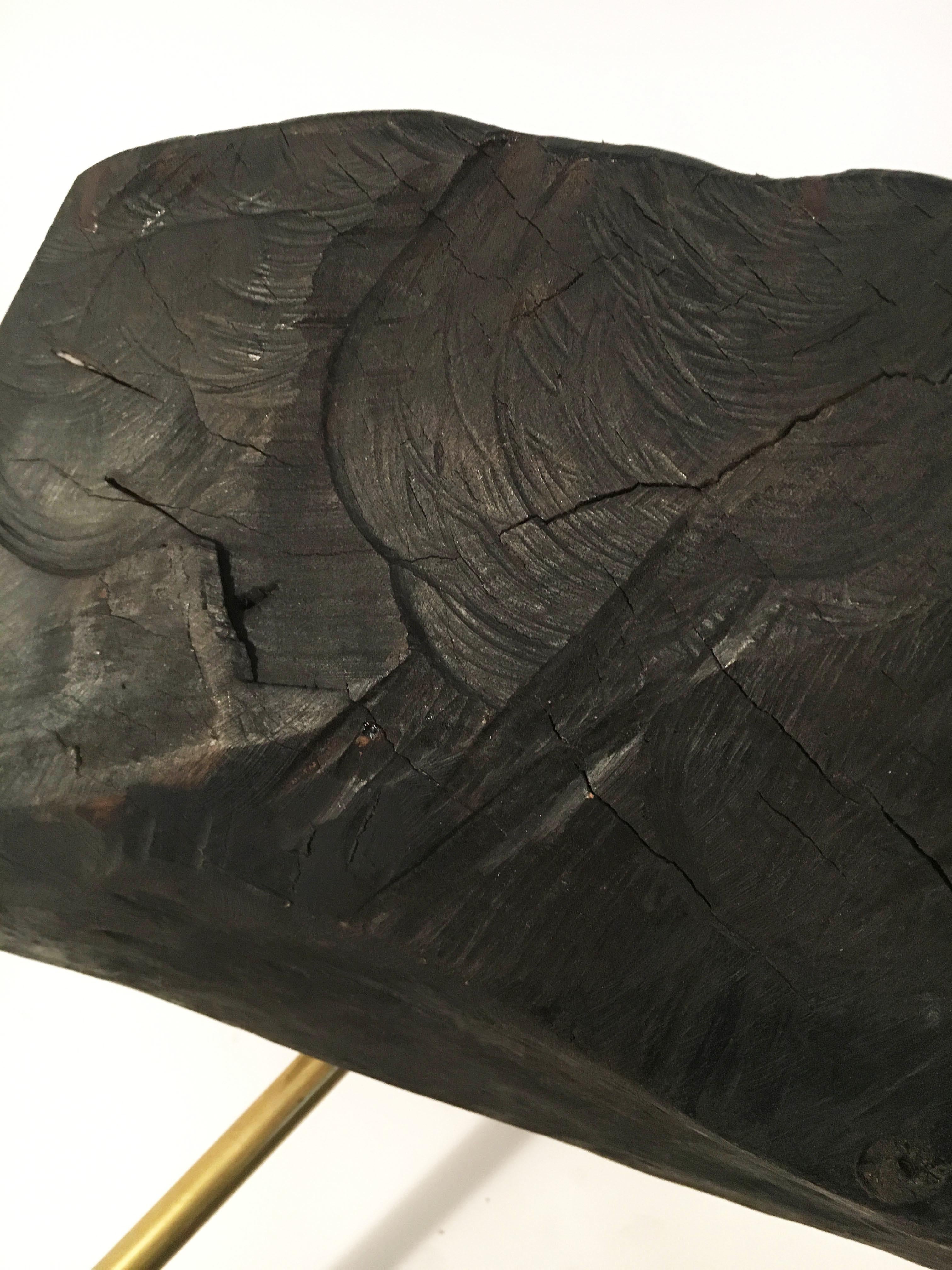 Carl Auböck Walnut Tree Trunk Table, Austria, 1950s For Sale 8