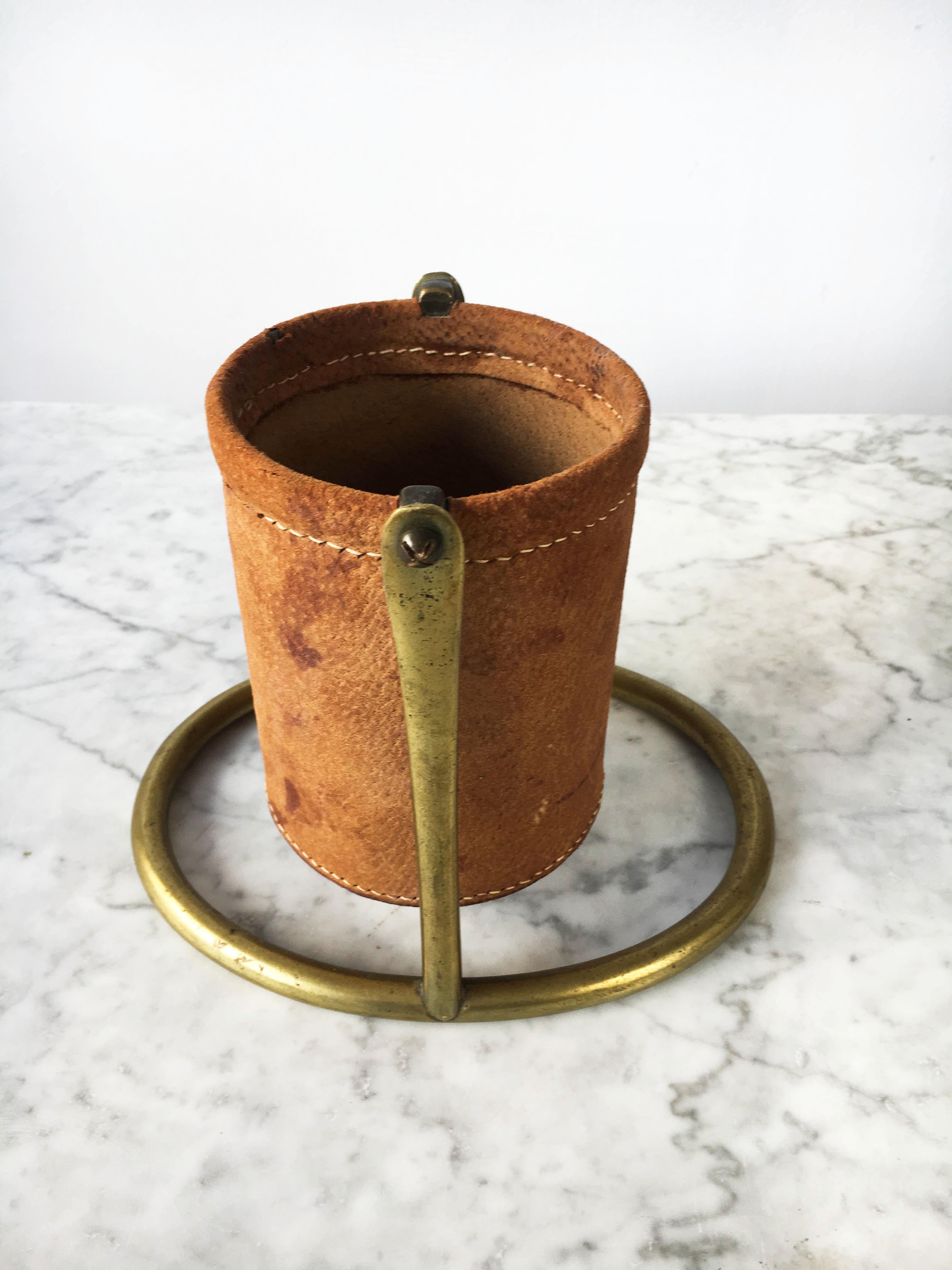 Carl Auböck II Vintage Wine Caddy, Model '5018', Austria 1950s 5