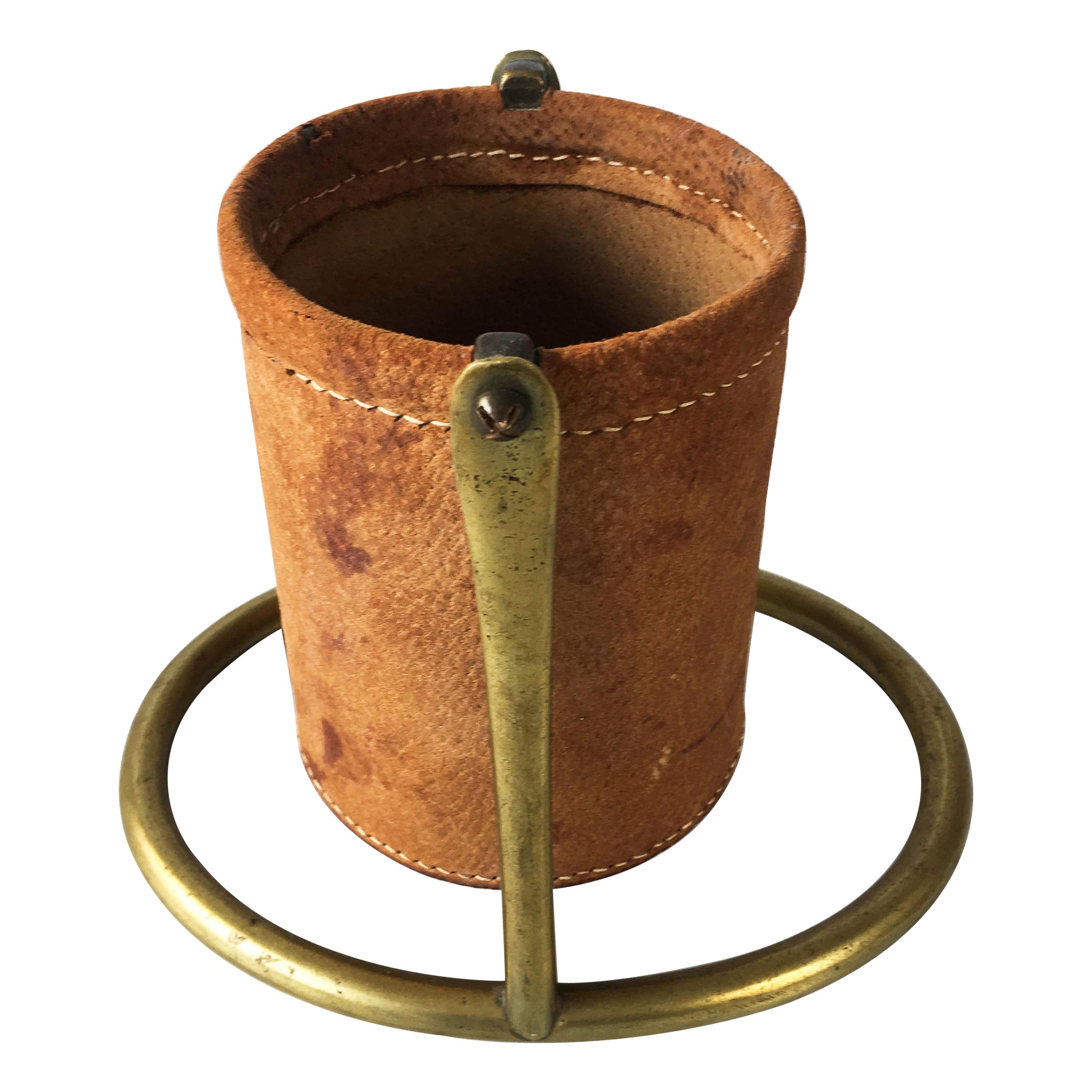 Carl Auböck II Vintage Wine Caddy, Model '5018', Austria 1950s