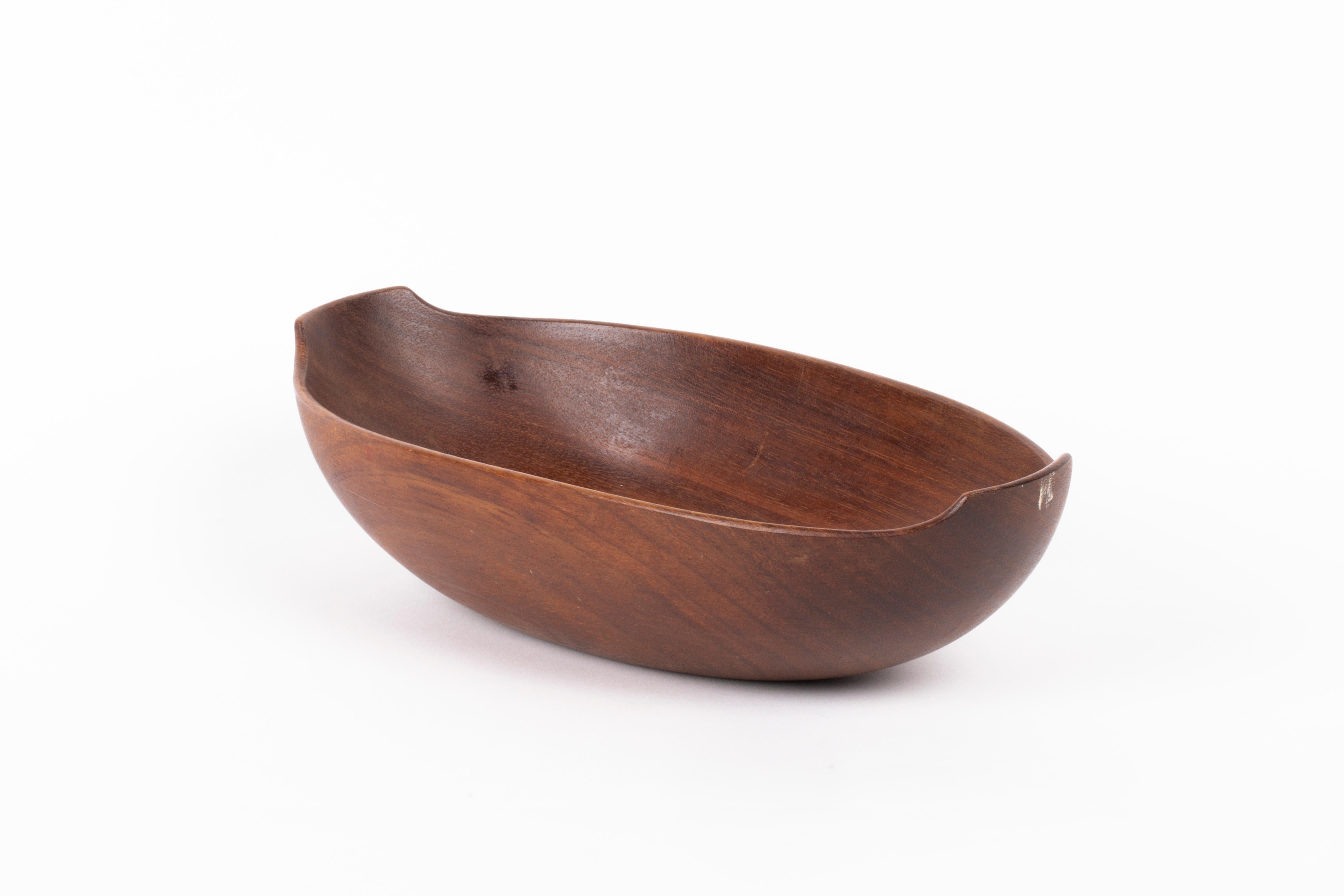 Carl Auböck Wooden Bowl, Austria 1960s. 