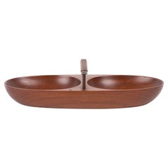 Cuenco de madera Carl Auböck, Austria Años 60