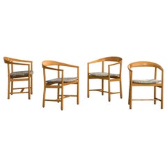 Carl-Axel Acking, Fauteuils, Wood Wood, Fabrice, Suède, 1960s