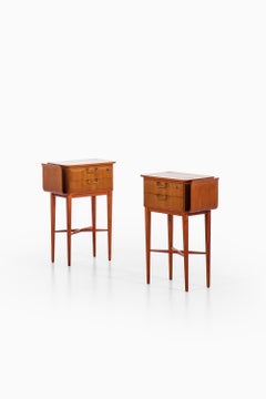 Carl-Axel Acking Bedside Tables Produced by Bodafors in Sweden