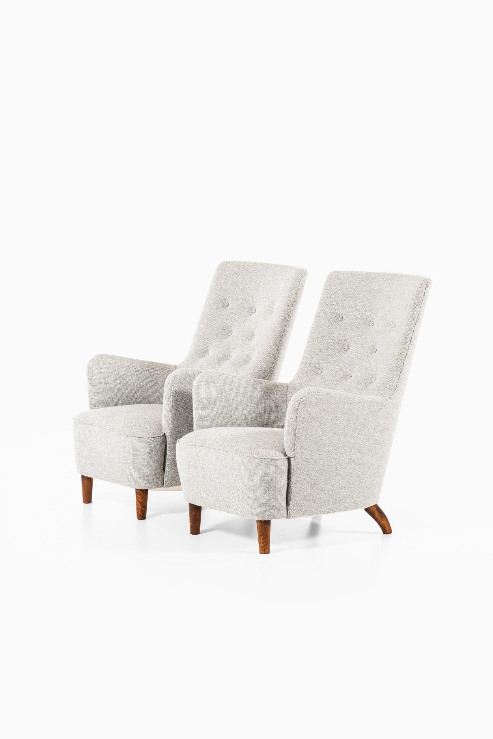 Tissu Fauteuils Carl-Axel Acking fabriqués en Suède en vente