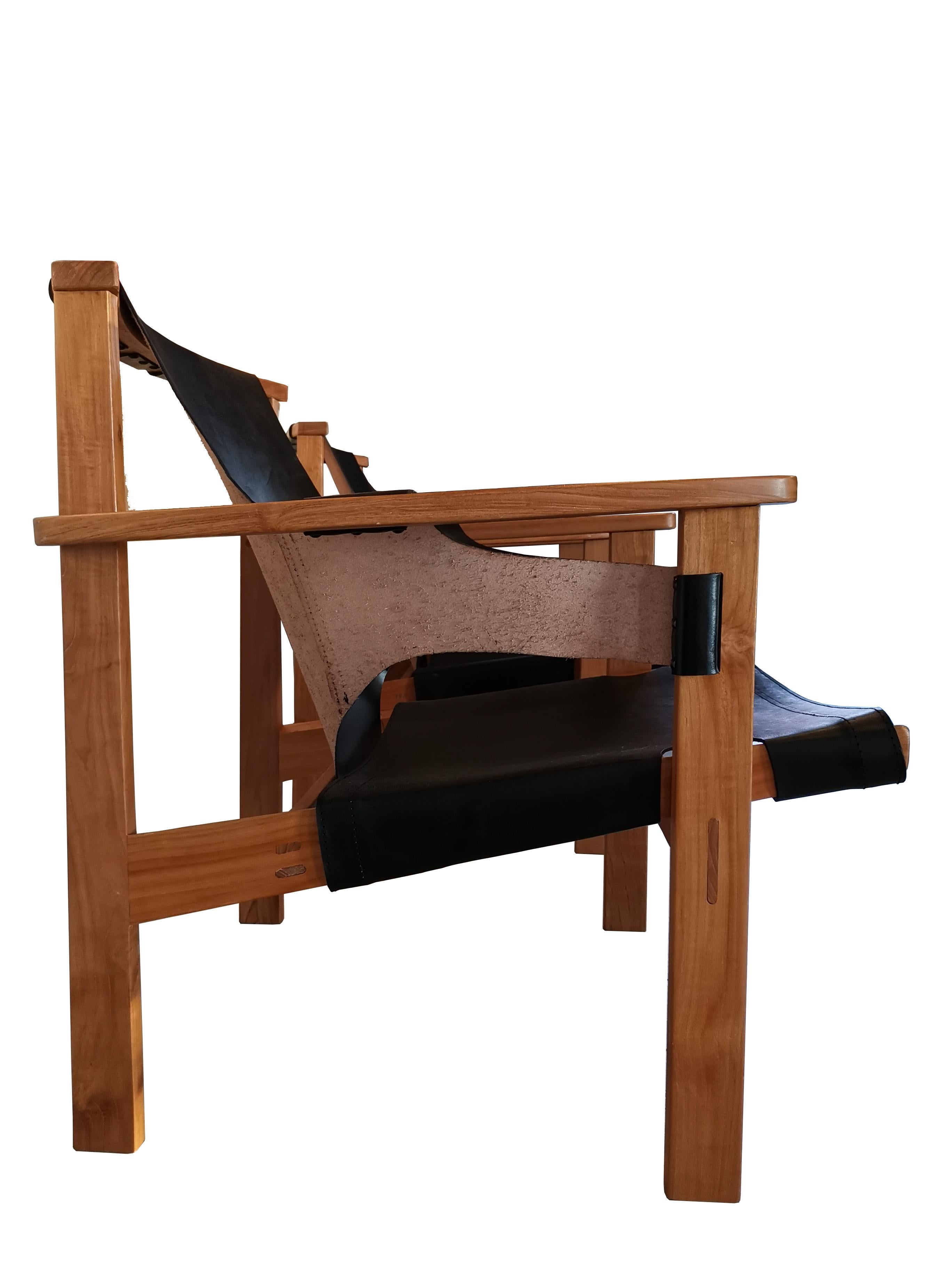 Leather Carl-Axel Acking for NK 'Nordiska Kompaniet', 'Trienna' Chairs