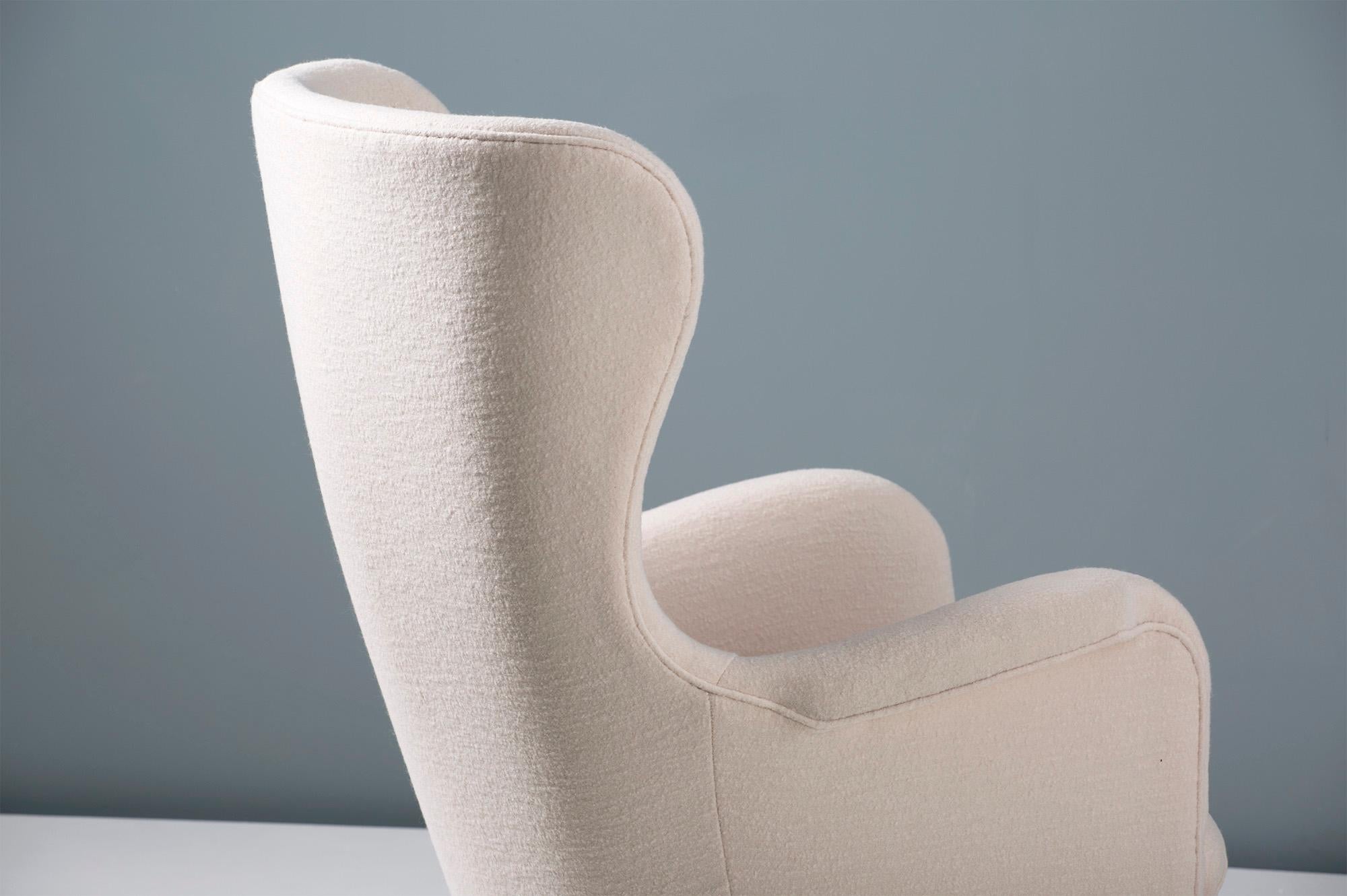 Carl-Axel Acking Swedish Wing Chair, 1940s 2