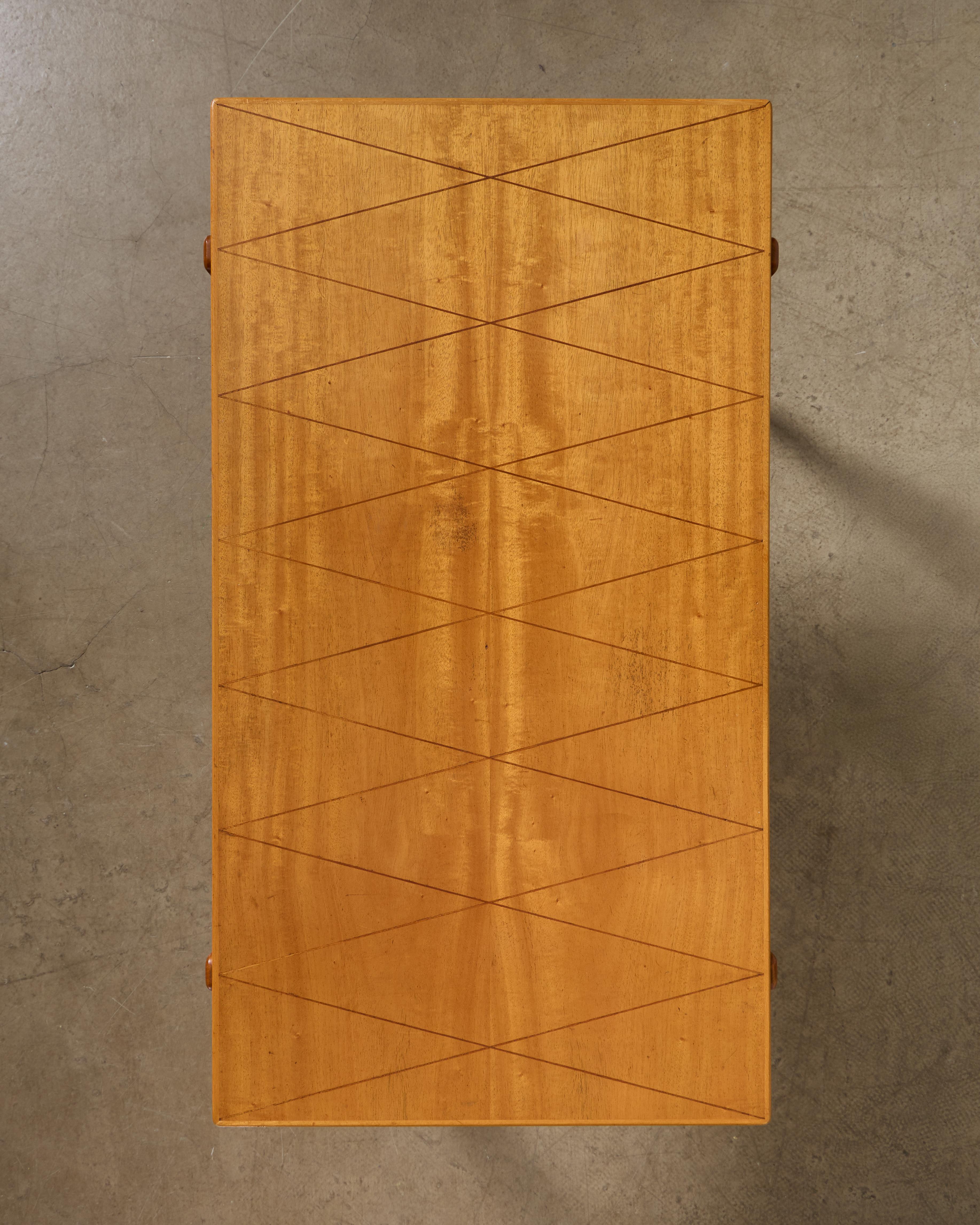 Scandinavian Modern Carl-Axel Acking table by Bodafors, Sweden, 1950s For Sale