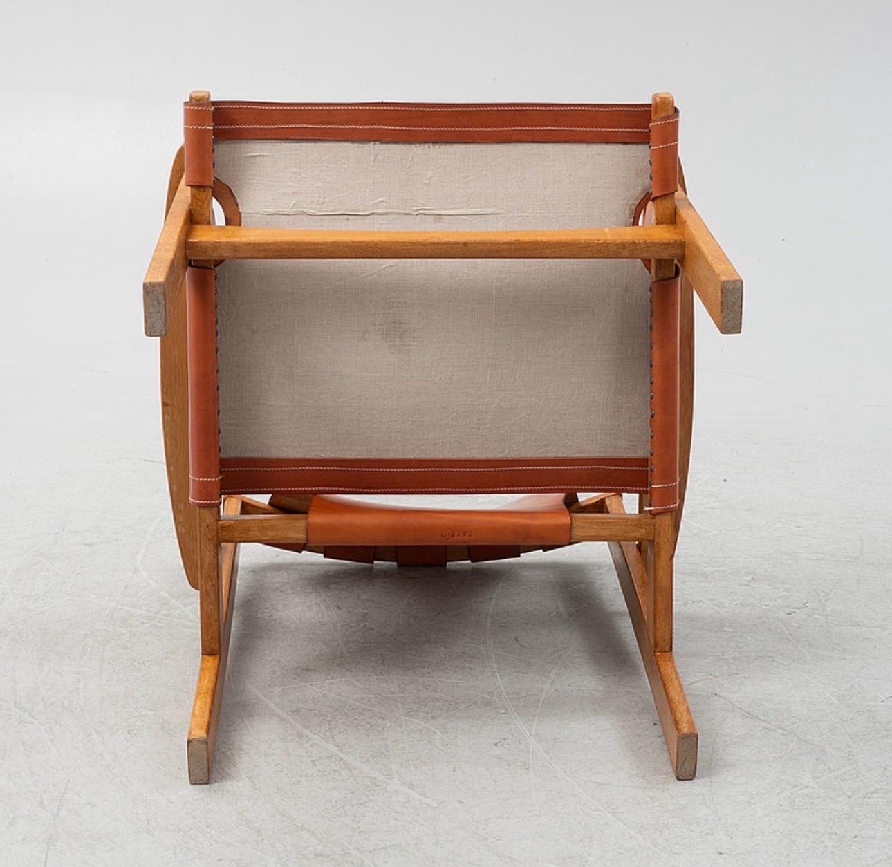 Swedish Carl-Axel Acking, Trienna chair, Sweden, 1960s For Sale
