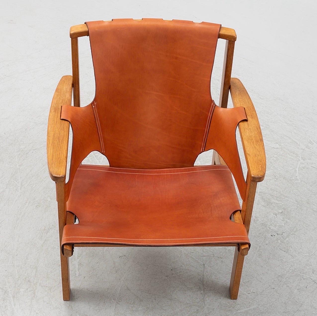 Carl-Axel Acking, Trienna chair, Sweden, 1960s In Good Condition For Sale In Los Gatos, CA