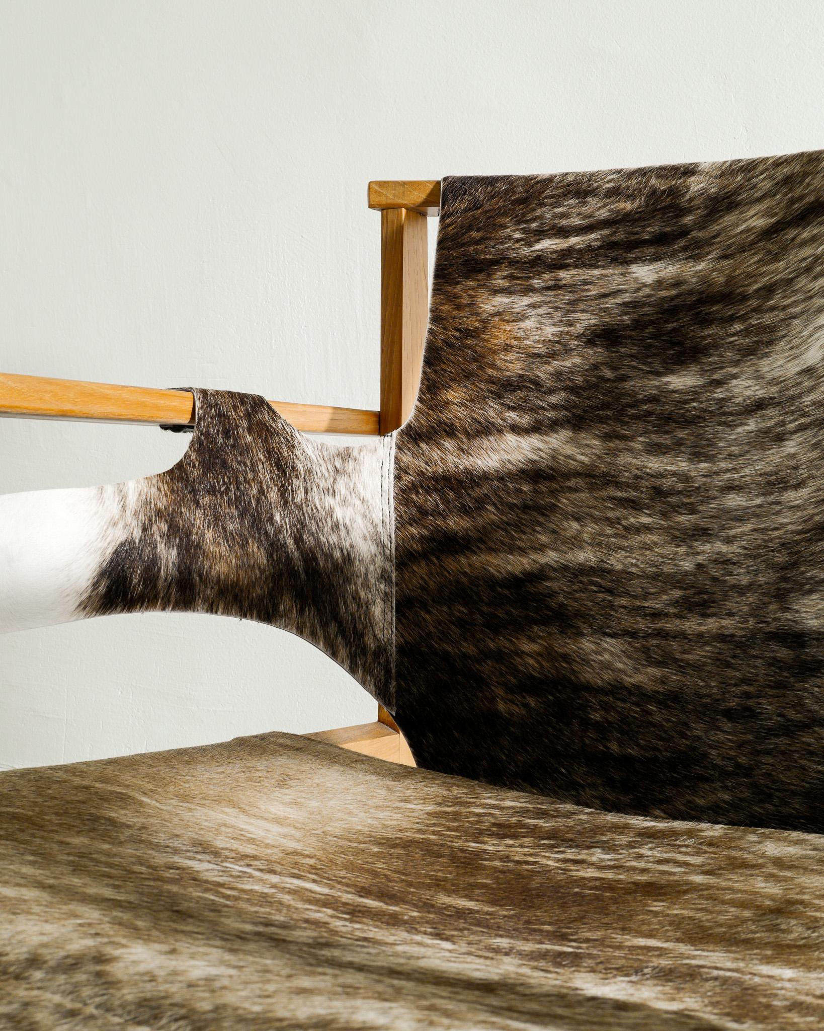 Metà XX secolo Poltrona in legno 