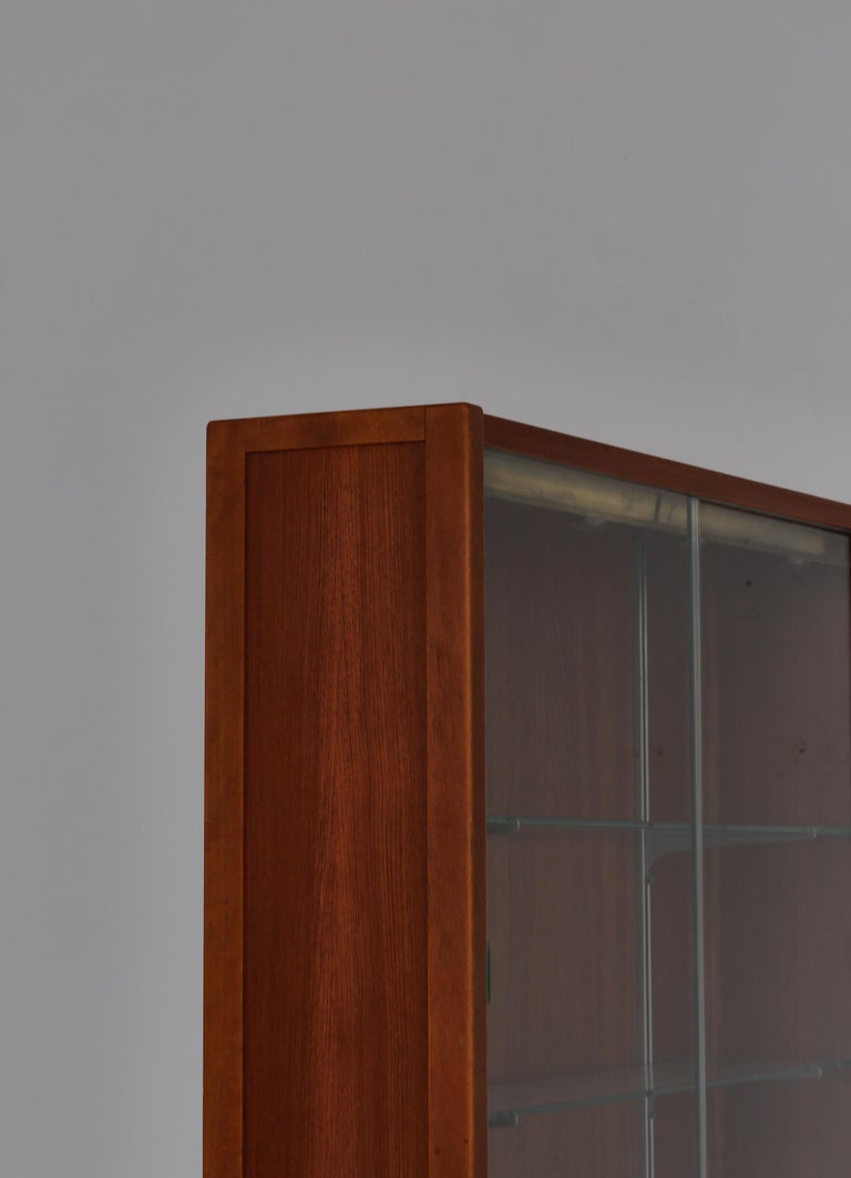 Carl-Axel Acking Vitrine Cabinet in Teakwood & Glass for Bodafors, Sweden, 1960s For Sale 4