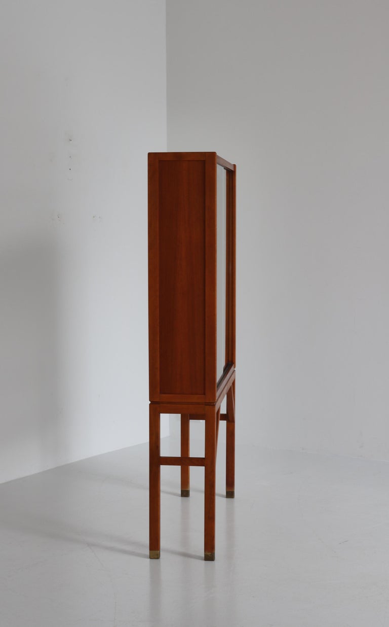 Carl-Axel Acking Vitrine Cabinet in Teakwood & Glass for Bodafors, Sweden, 1960s For Sale 2
