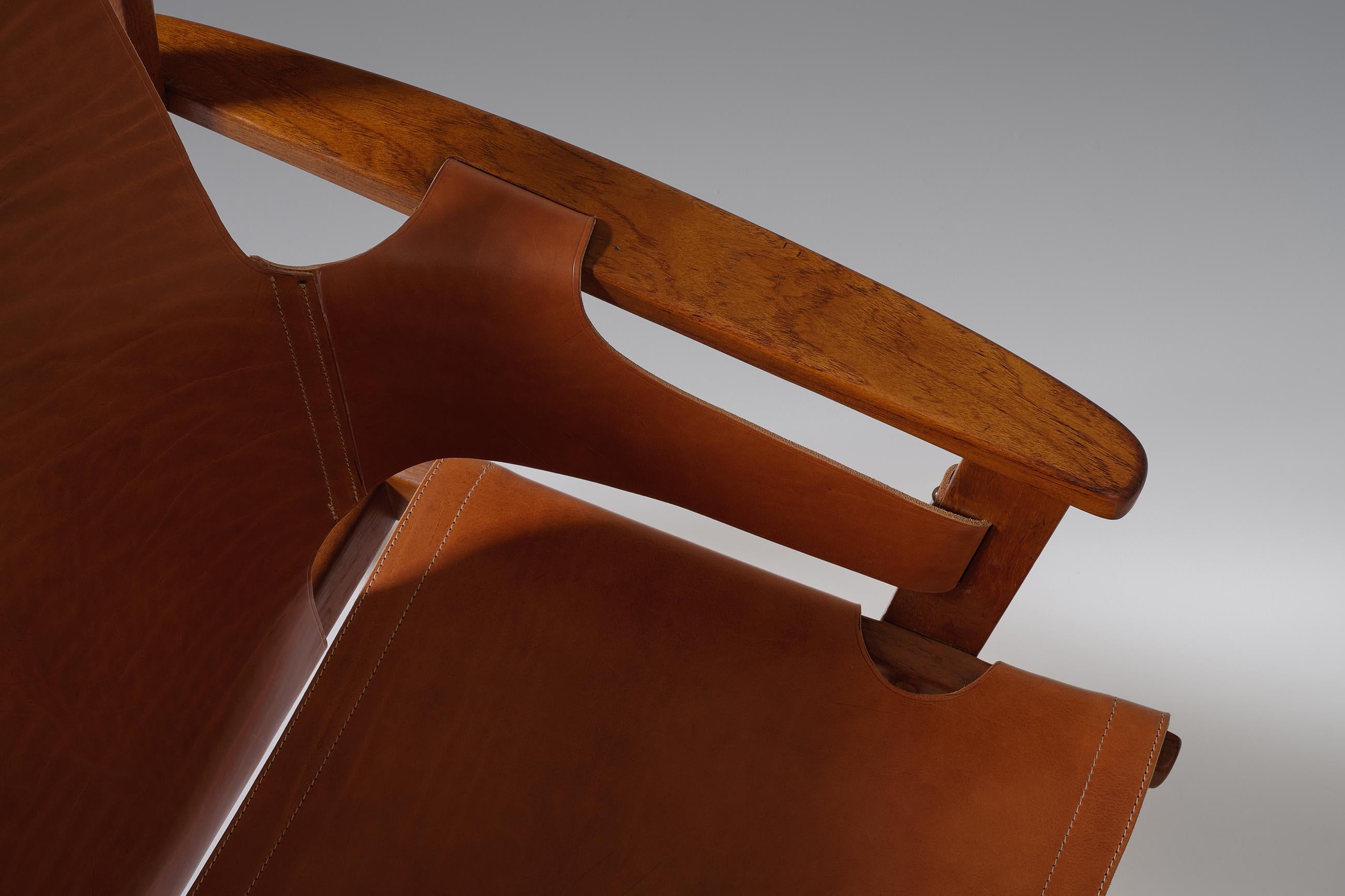 Stained Carl-Axel Acking ‘Triennal’ Lounge Chair