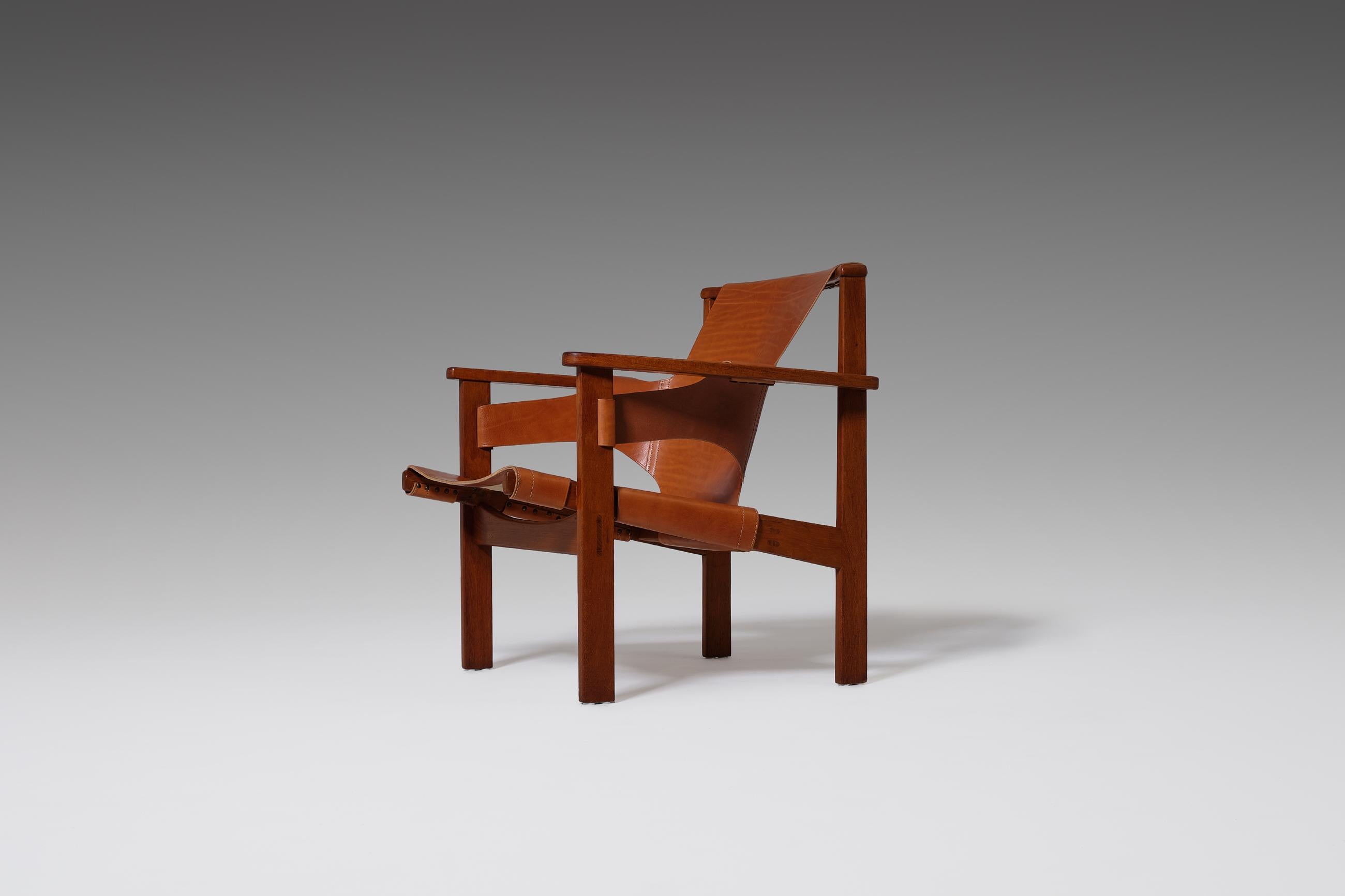 Oak Carl-Axel Acking ‘Triennal’ Lounge Chair