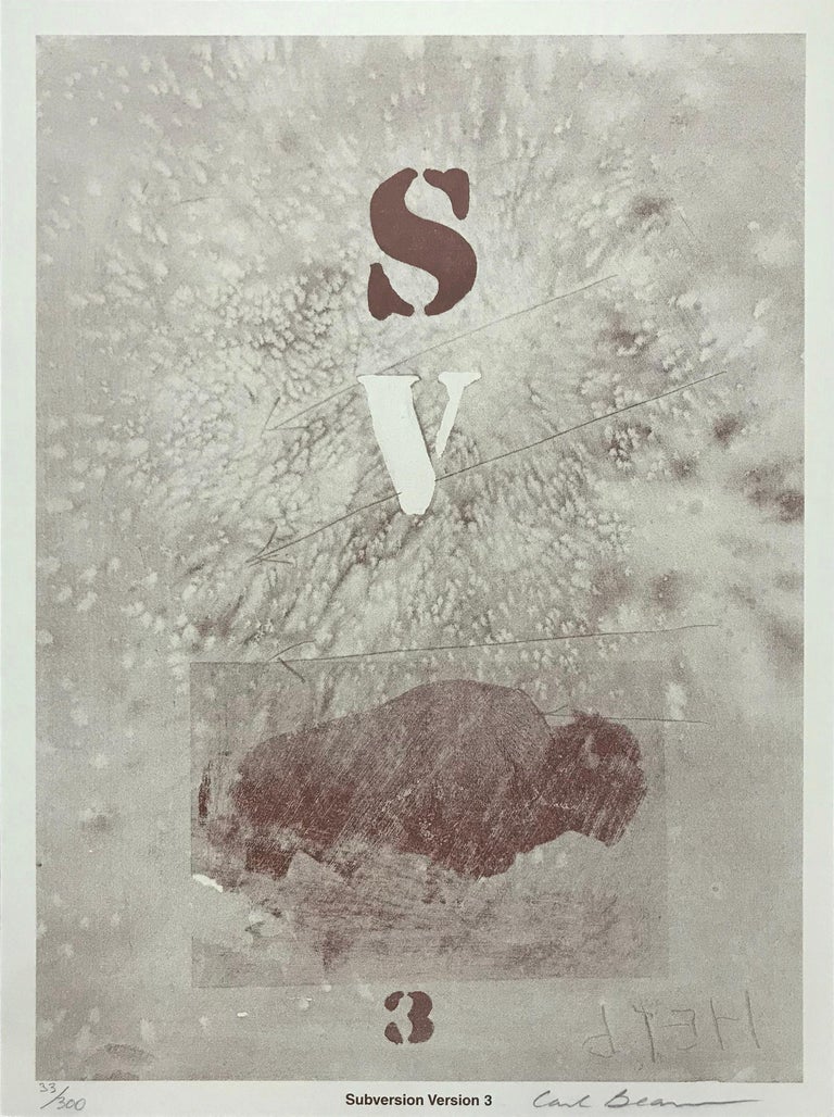 Carl Beam - SUBVERSION VERSION 3 For Sale at 1stDibs