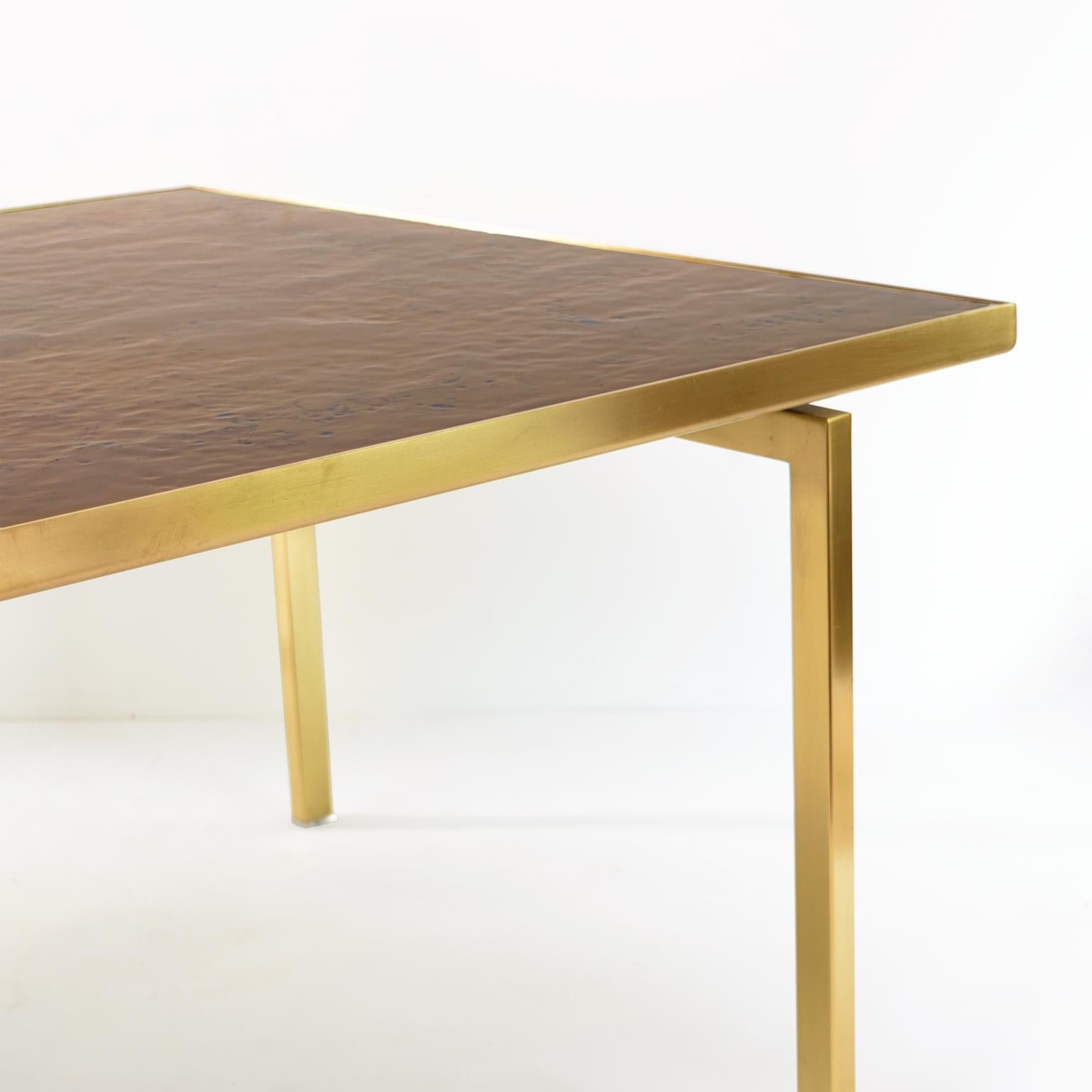 Polished Carl Bjørn, P. Törneman Enameled Triva Coffee Table Produced by Nk Stockholm For Sale