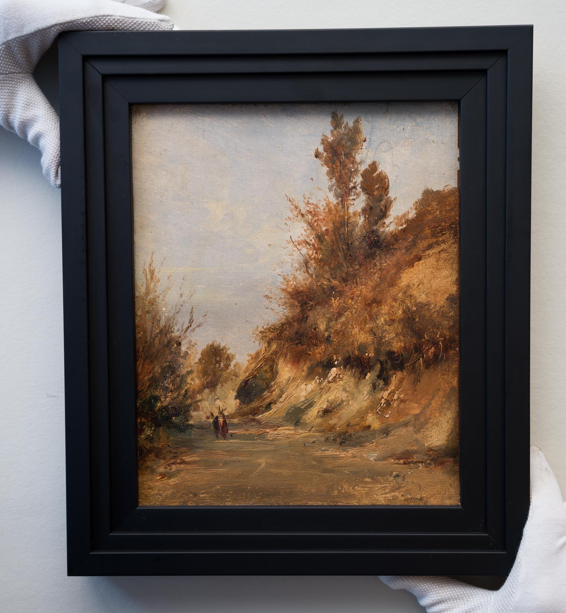 Autumn Pathway, by a Follower of Carl Blechen For Sale 1