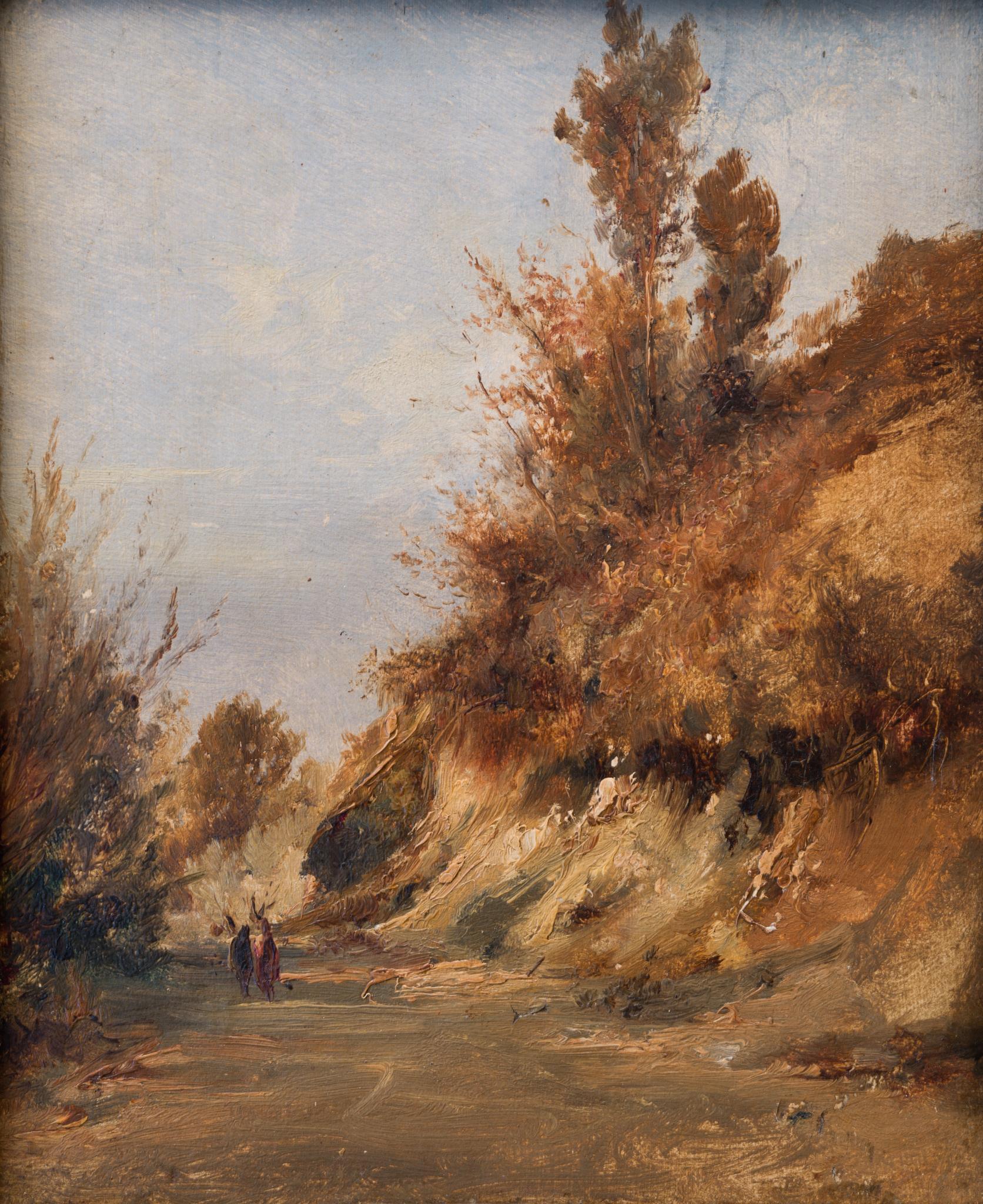 Autumn Pathway, by a Follower of Carl Blechen For Sale 2