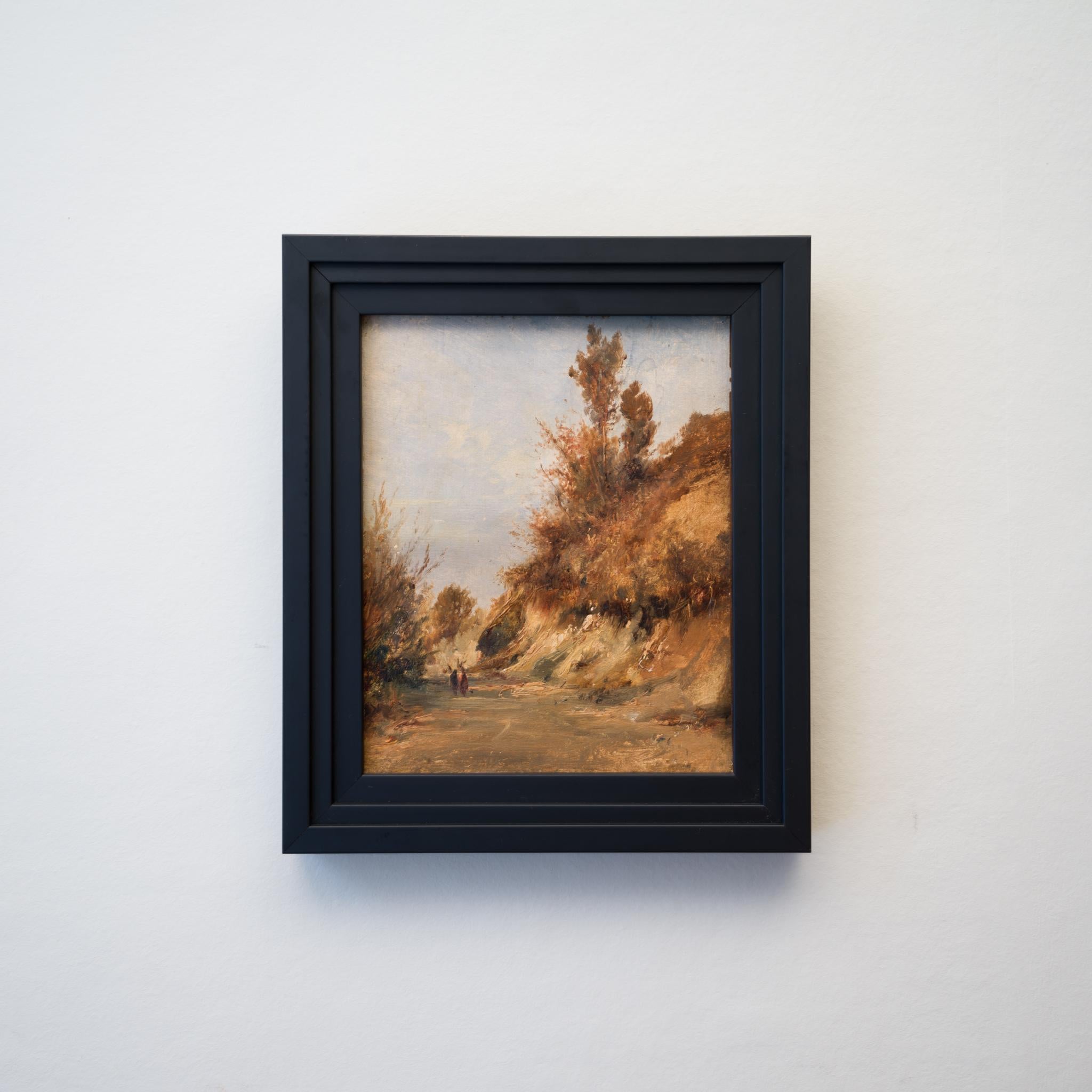 Autumn Pathway, by a Follower of Carl Blechen For Sale 4