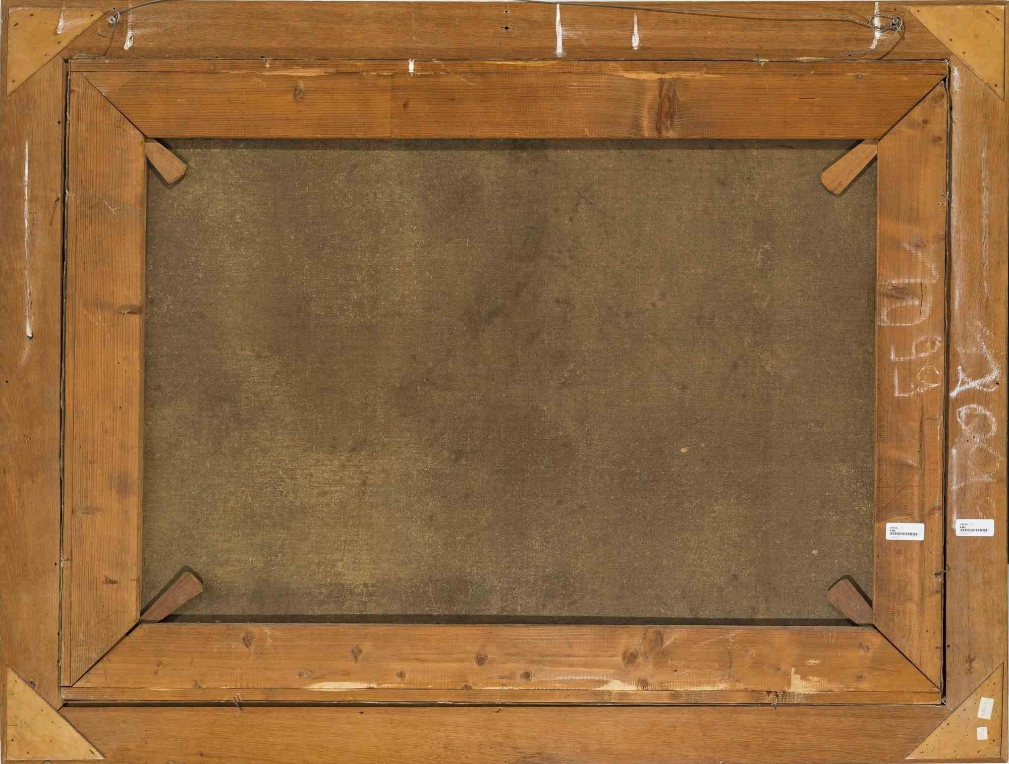 Des tigres combattants et un lion est une œuvre d'art originale réalisée par un maître de l'école allemande dans la seconde moitié du 17e siècle. 

L'œuvre est dans le style de Carl Borromäus A. Ruthart, 1630 Danzig - 1703 L'Aquila) et il s'agit