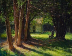 Backwoods Cabin and Chair