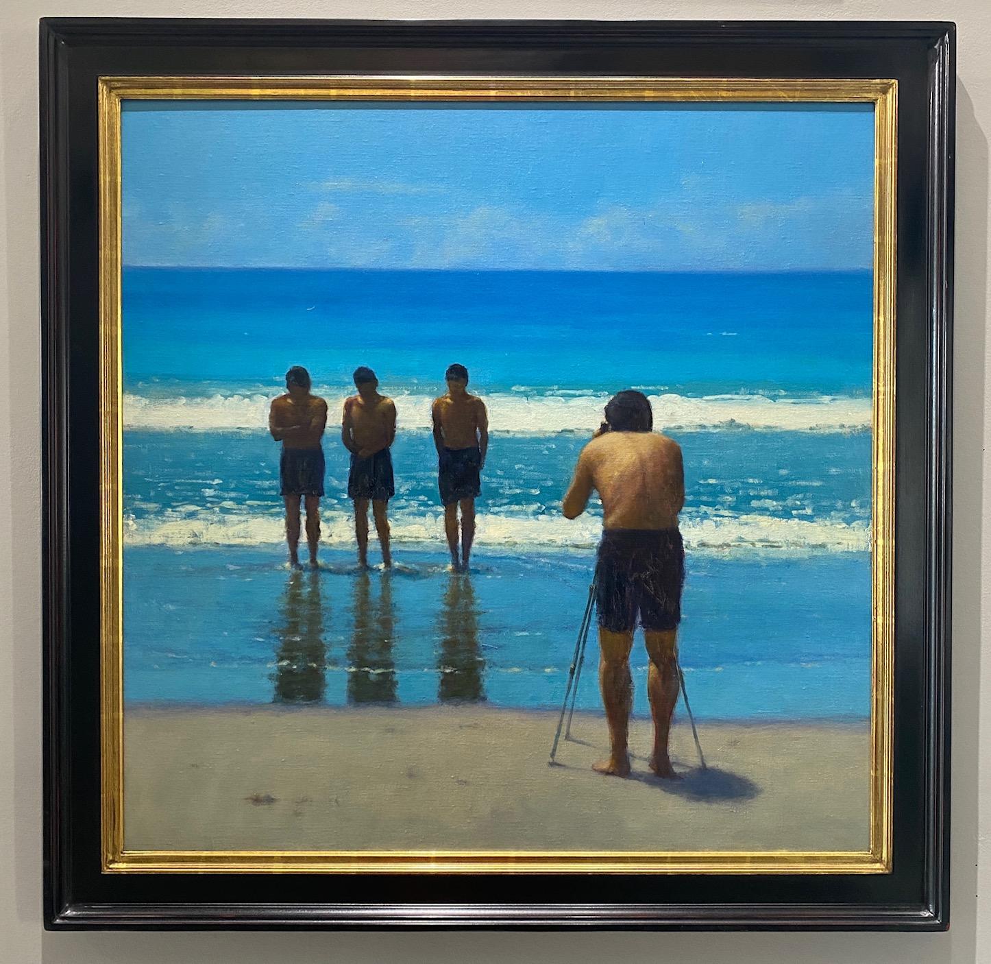 Beach Photo - Painting by Carl Bretzke