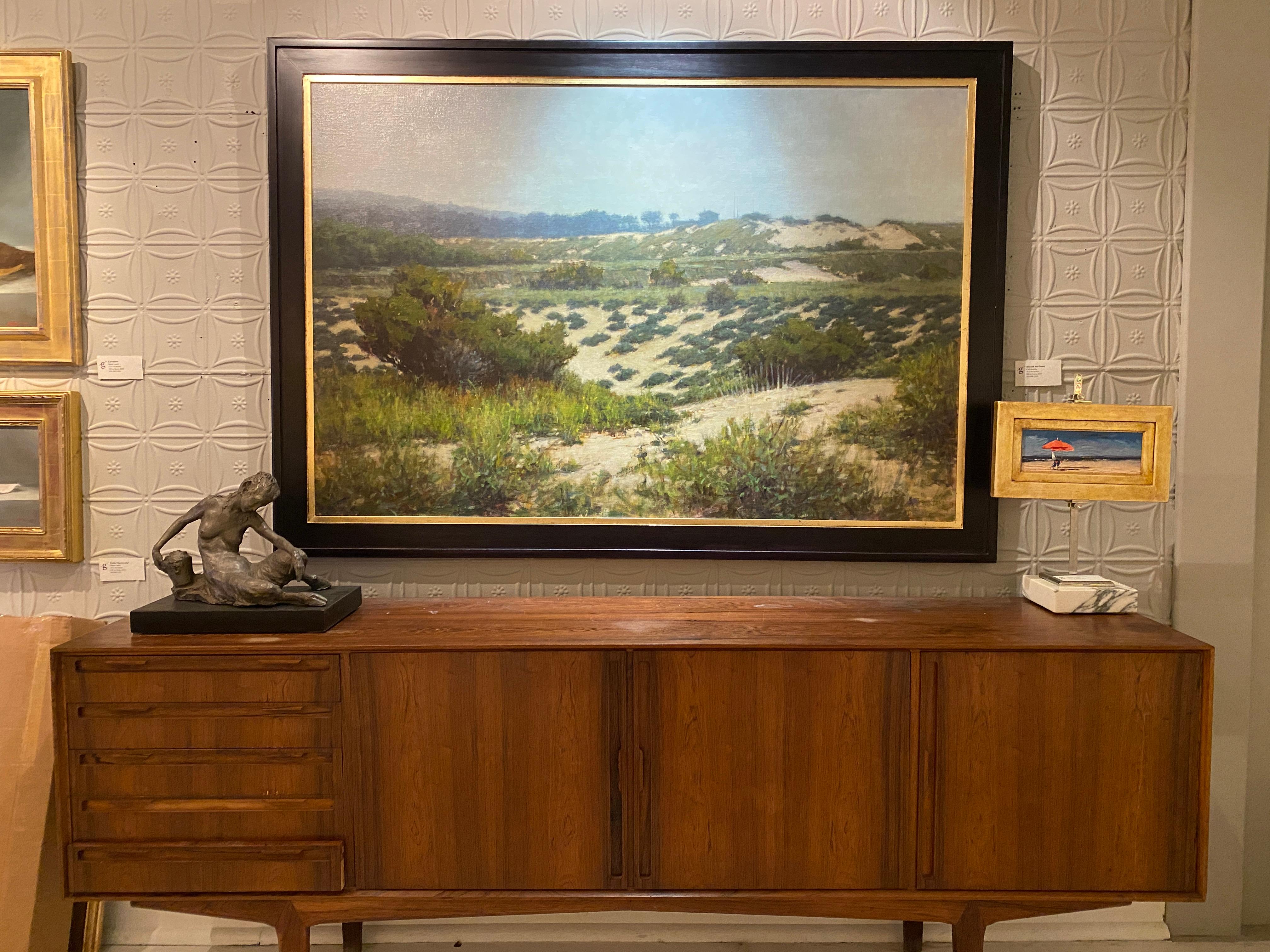 Beyond the Dunes - Black Still-Life Painting by Carl Bretzke