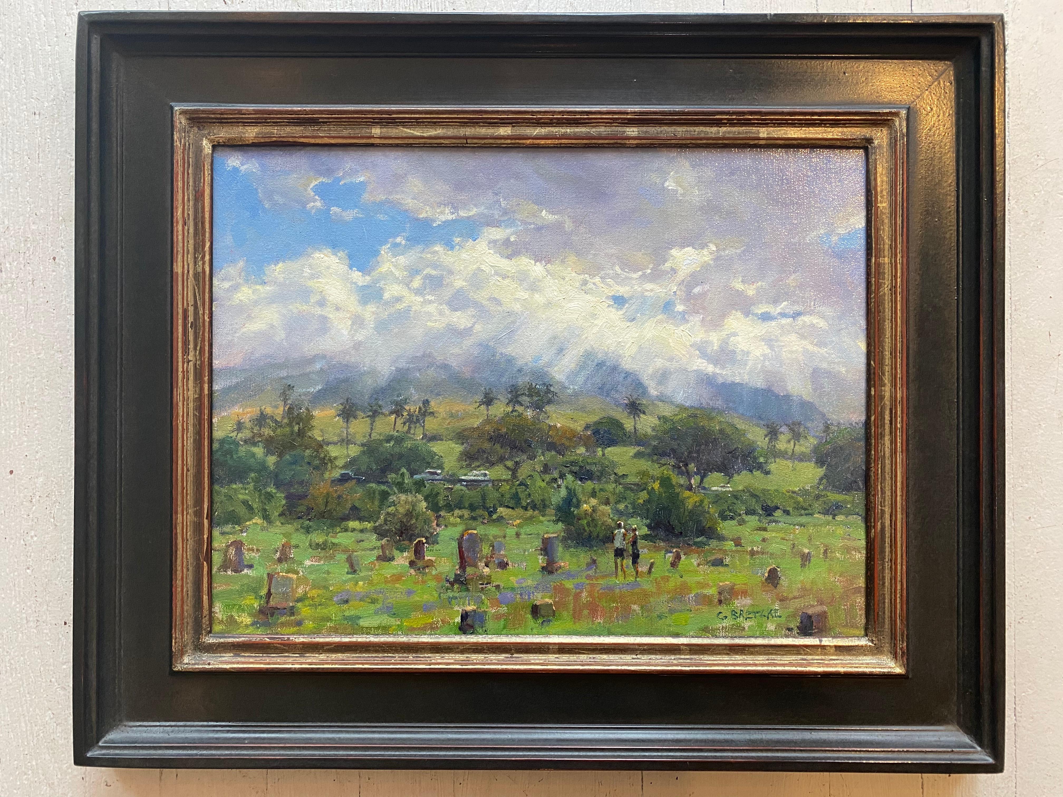 Dying to Stay in Maui (Savoir à rester à Maui) - Painting de Carl Bretzke