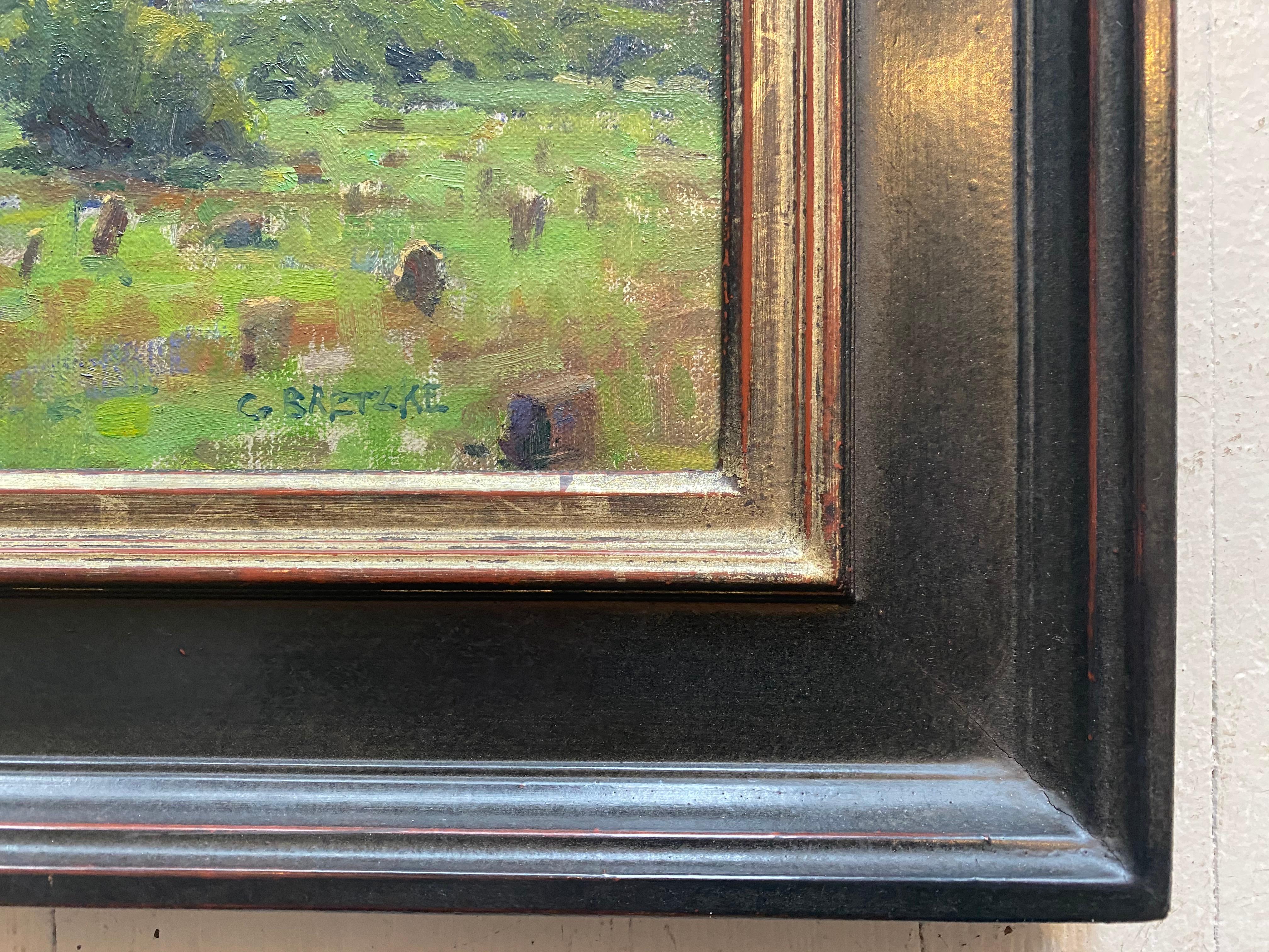 Dying to Stay in Maui (Savoir à rester à Maui) - Impressionnisme américain Painting par Carl Bretzke