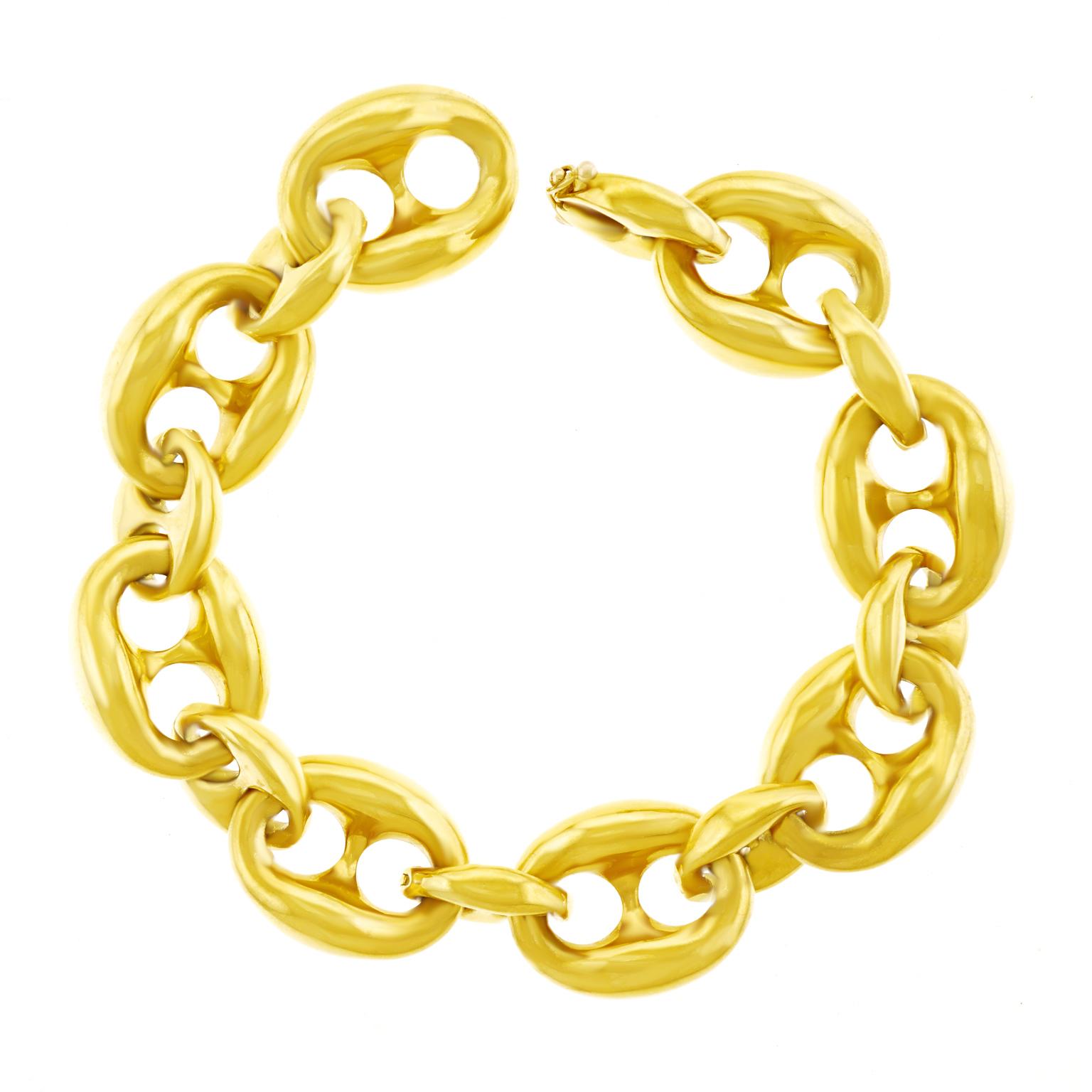 Carl Bucherer Gold Anchor Link Bracelet