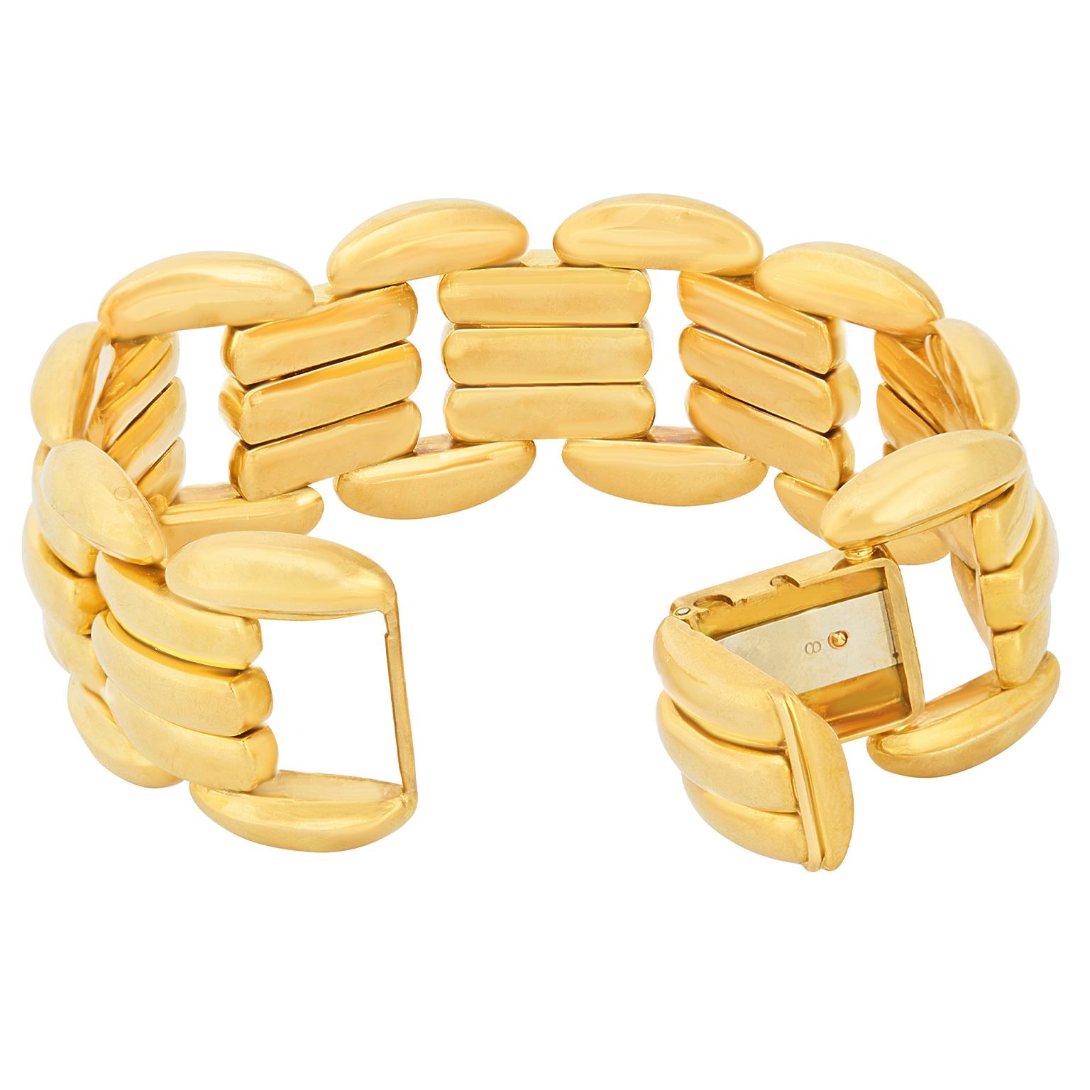 Carl Bucherer Gold Bracelet For Sale 3
