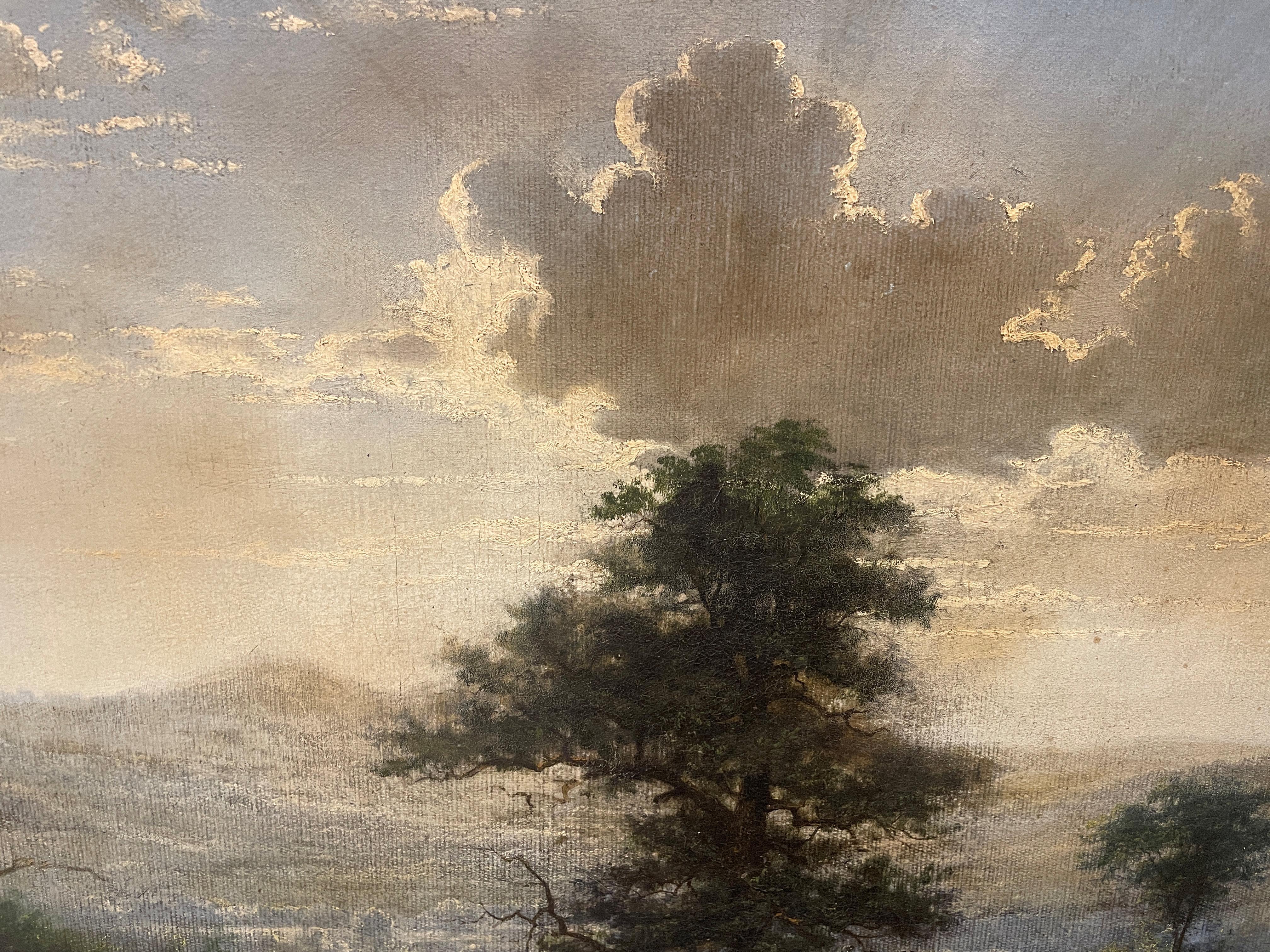„Breaking Through the Clouds, Kentucky“ Carl Brenner, Appalachia-Landschaft 1