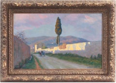 'Sunny Afternoon, Hyères, Côte d’Azur', French Riviera, Royal Academy of Art Oil