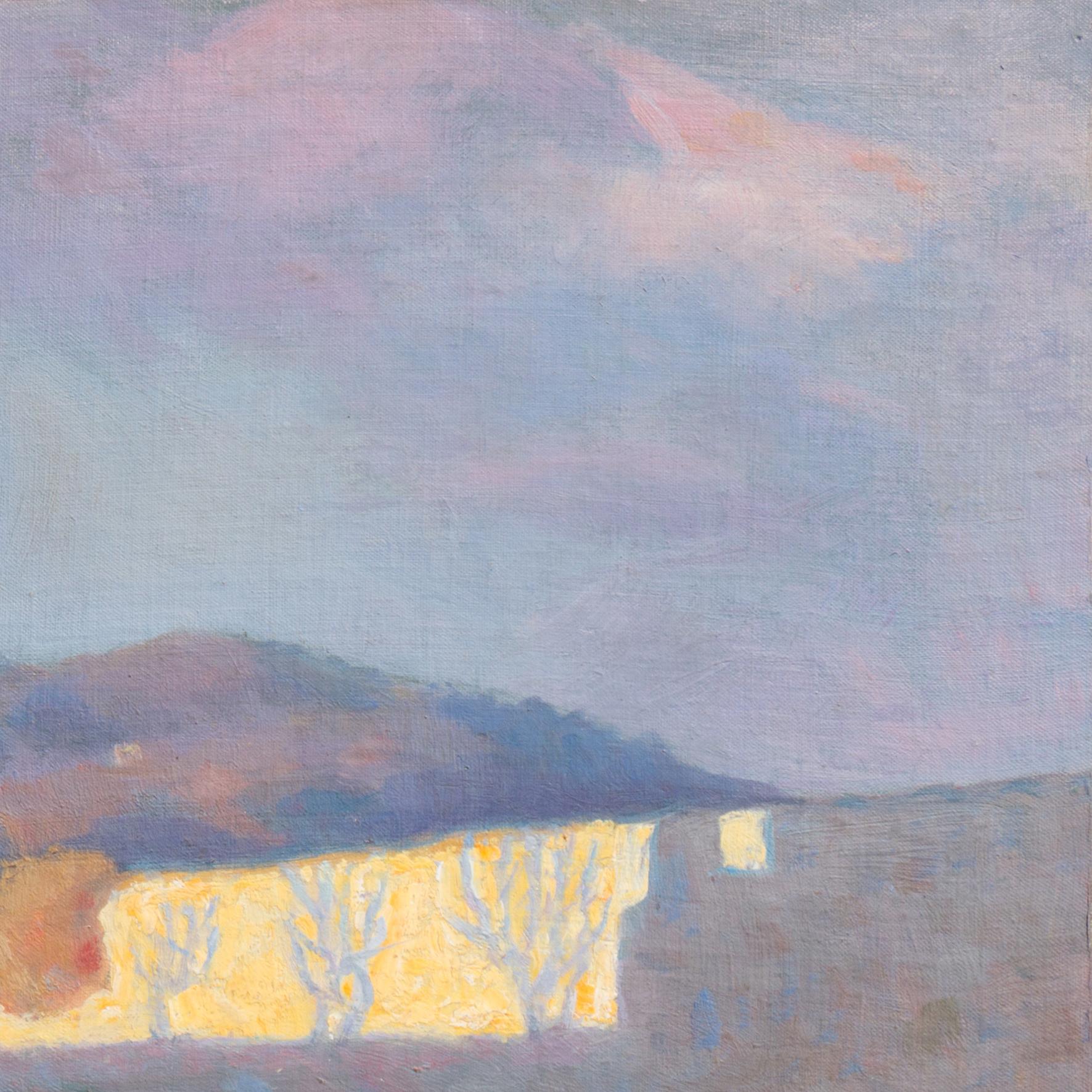 'Pomeriggio di sole, Hyères, Costa Azzurra', Costa Azzurra, Royal Academy of Arts Oil in vendita 4