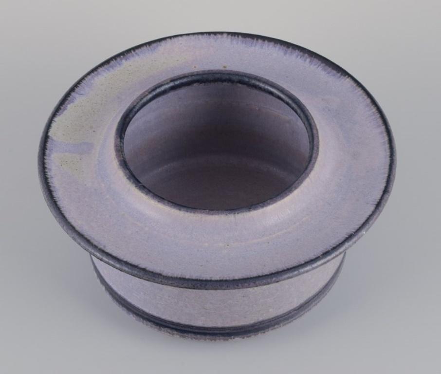 Modern Carl Cunningham-Cole, British ceramicist, own workshop. Large ceramic bowl. For Sale