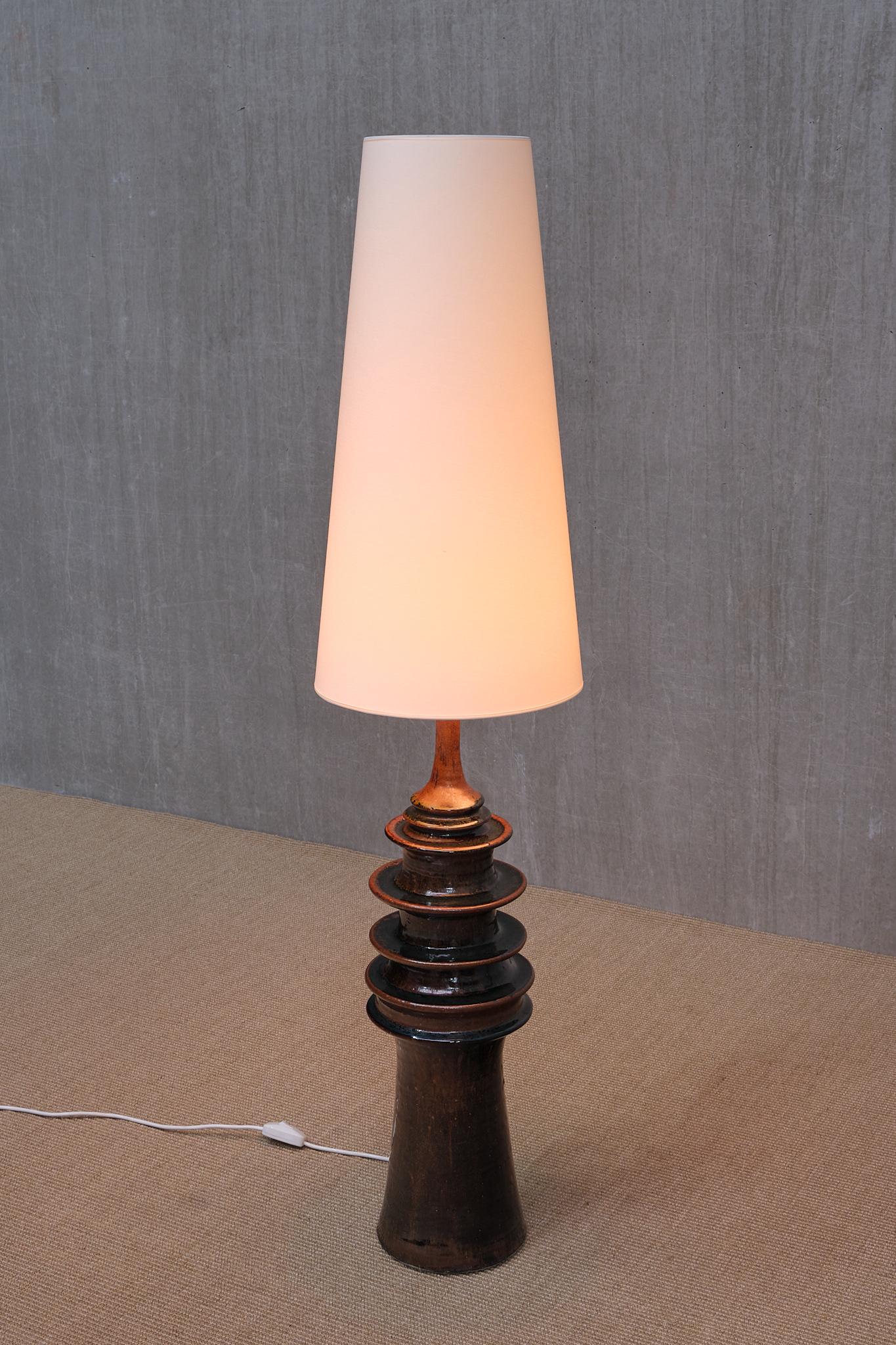 Fin du 20e siècle Lampadaire Cole de Carl Cunningham, Algutsboda, Suède, 1983 en vente