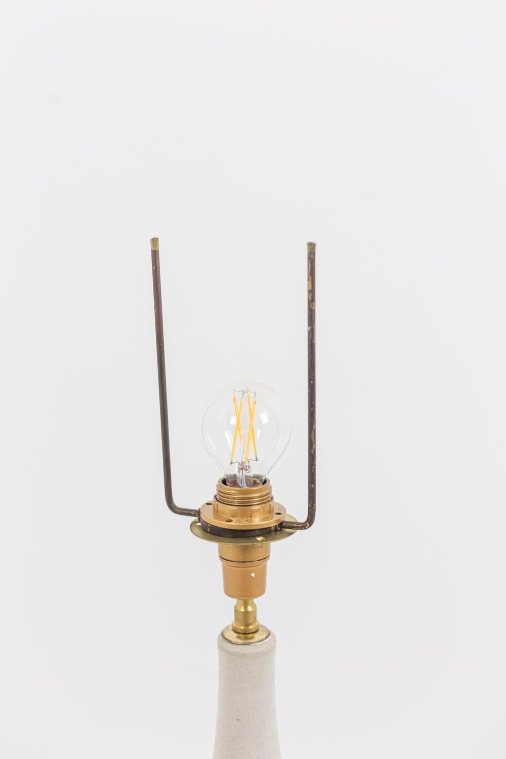 Céramique Carl Cunningham-Cole pour Kähler et Le Klint, lampe en céramique, années 1960 en vente
