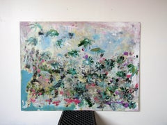 Coral Reef, abstracted under water pattern, blue, green