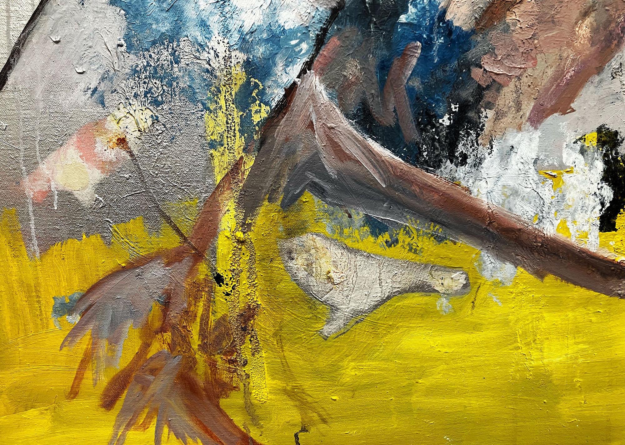 Elisabetta - Painting Postimpressionismo di C. Dimitri