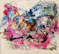 The Incredible Combustible, colorful abstract of classical figure theme