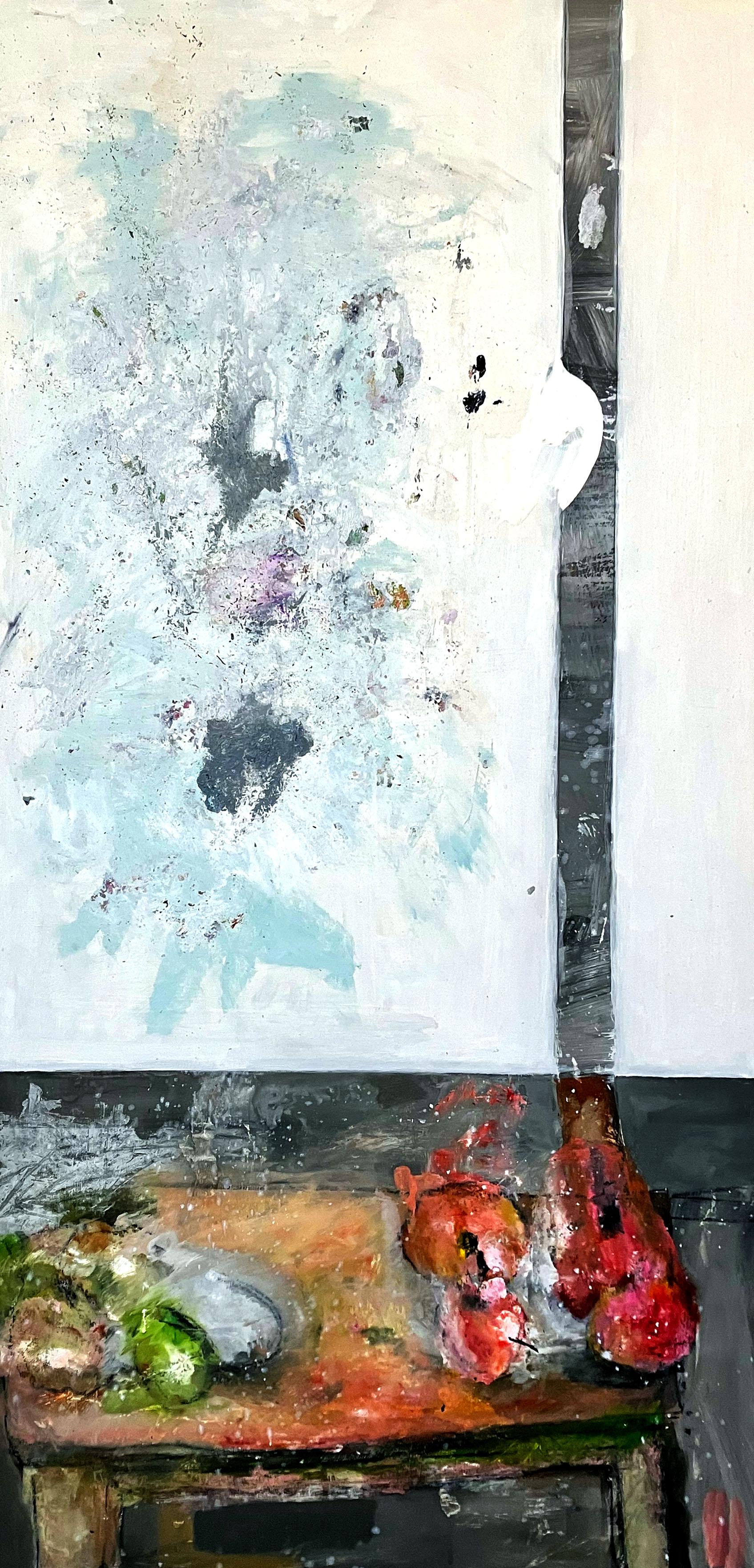 Matthew Hopkins Extra Virgin (Small, Realistic Still Life Painting of