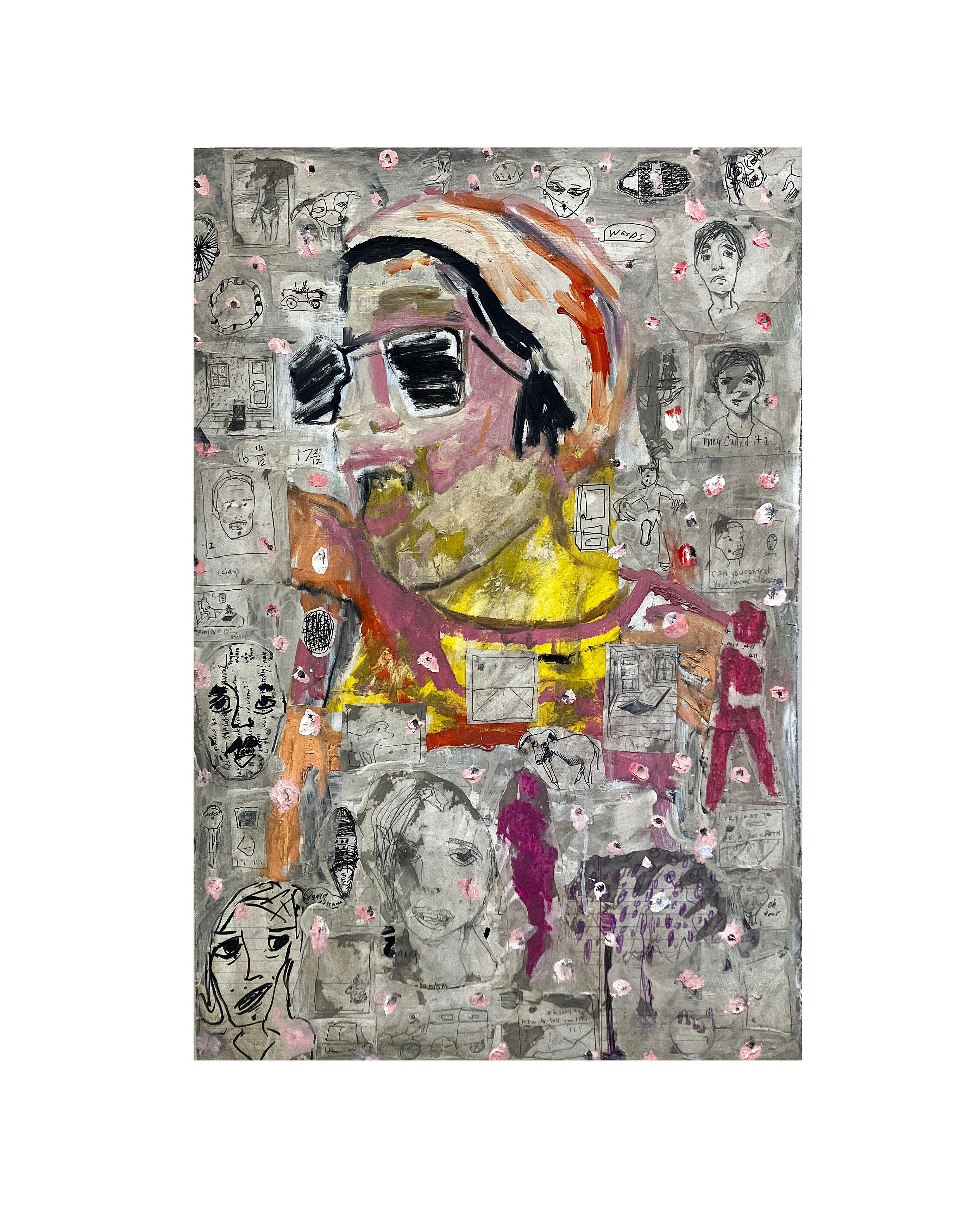 Rimbaud - Painting di C. Dimitri