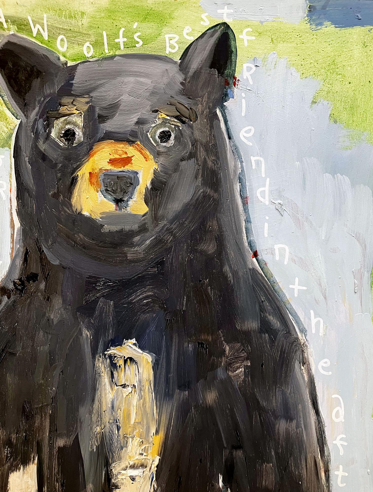 Virginia Woolfs bester Freund im Jenseits (Abstrakter Impressionismus), Painting, von C. Dimitri